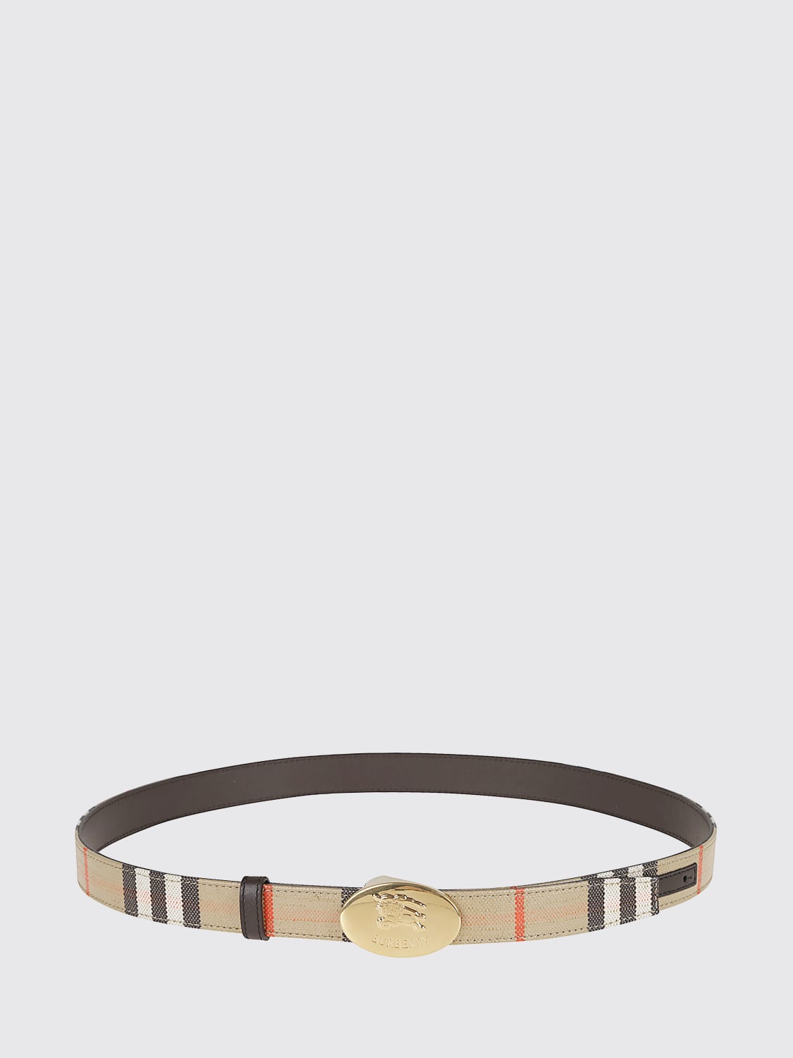 BURBERRY BELT: Belt woman Burberry, Sand - Img 2