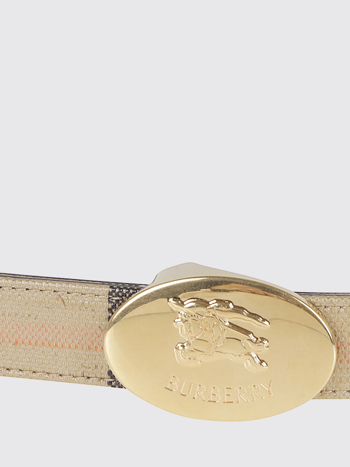 BURBERRY BELT: Belt woman Burberry, Sand - Img 3