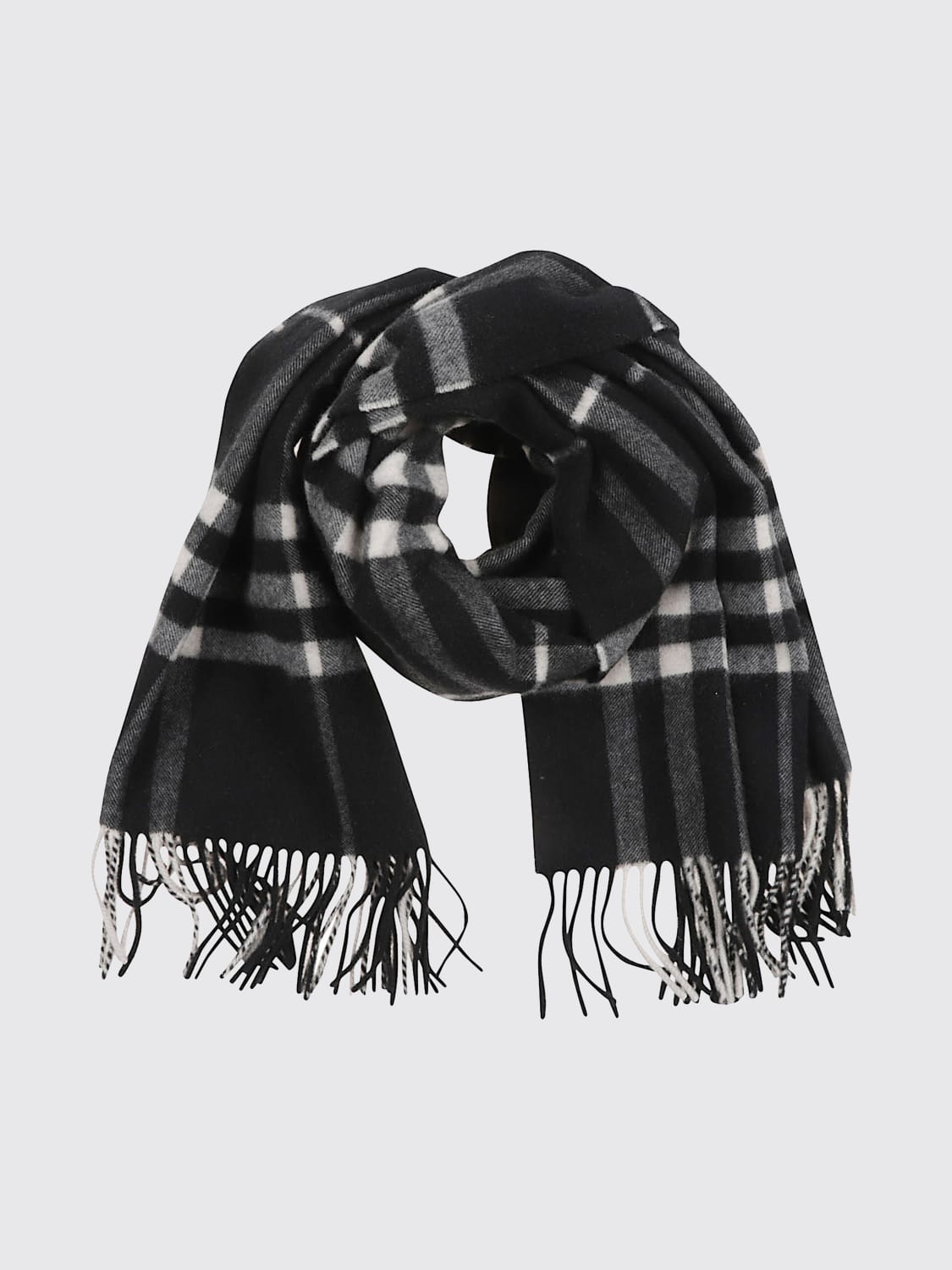 BURBERRY BUFANDA: Bufanda mujer Burberry, Negro - Img 2