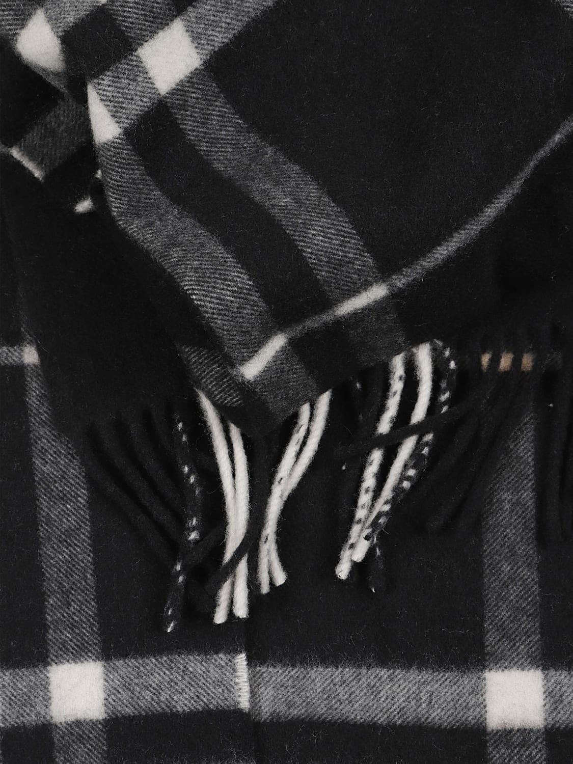 BURBERRY BUFANDA: Bufanda mujer Burberry, Negro - Img 3