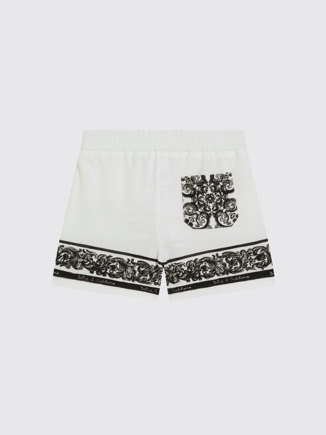 DOLCE & GABBANA PANTALONES CORTOS: Pantalones niños Dolce & Gabbana, Blanco - Img 2