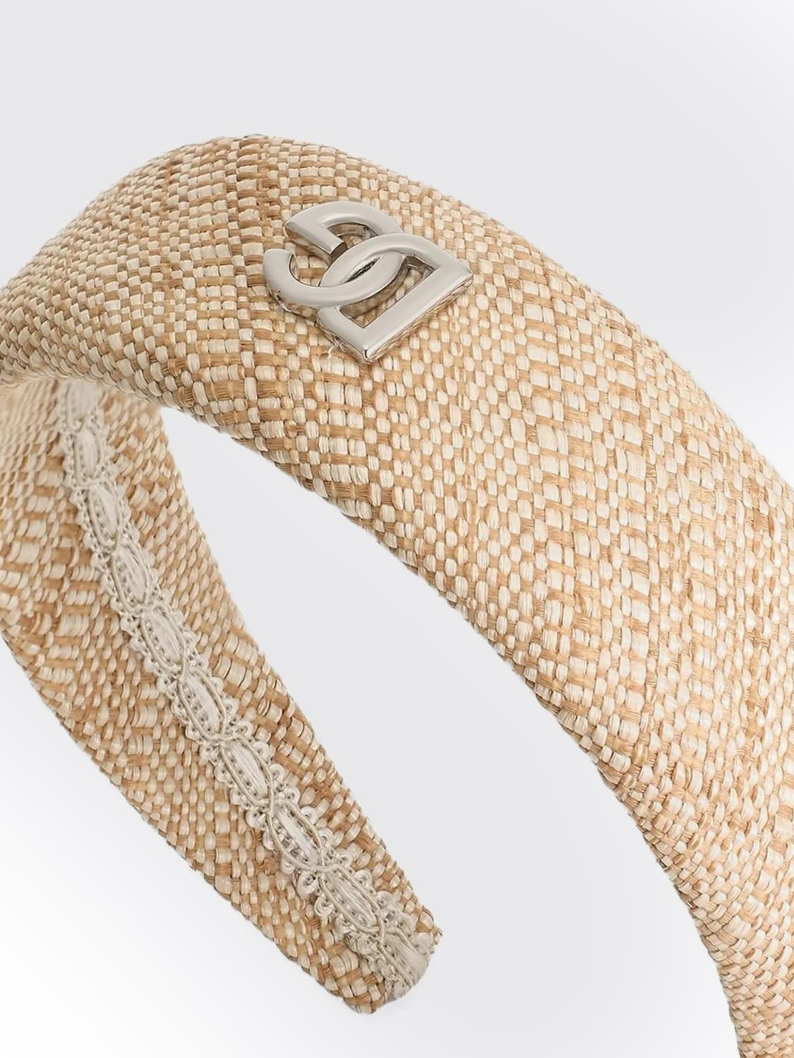 DOLCE & GABBANA BANDEAU: Accessoire cheveux femme Dolce & Gabbana, Marron - Img 2