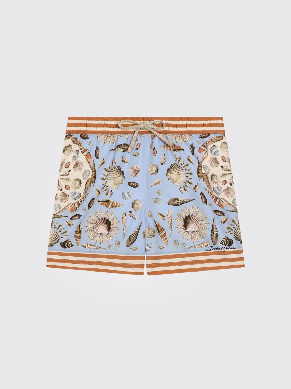 DOLCE & GABBANA SWIMSUIT: Swimsuit kids Dolce & Gabbana, Blue - Img 1