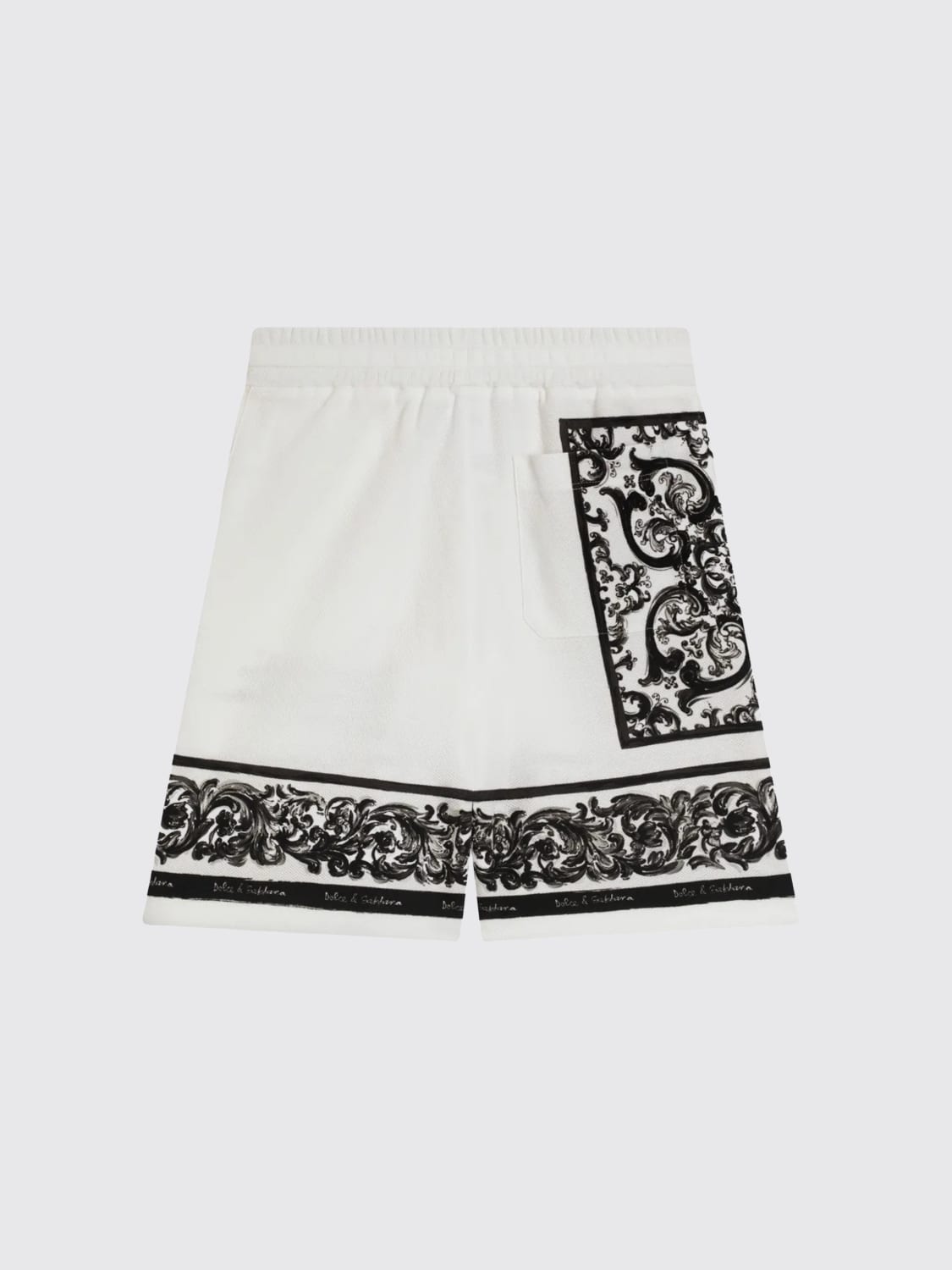 DOLCE & GABBANA SHORTS: Pants kids Dolce & Gabbana, White - Img 2