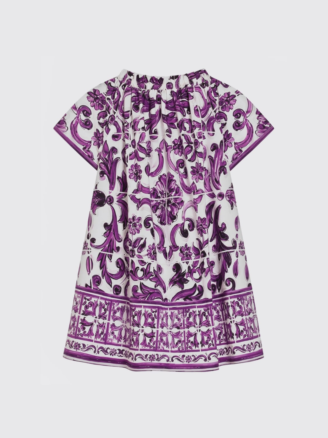 DOLCE & GABBANA VESTIDO: Mono niños Dolce & Gabbana, Violeta - Img 2