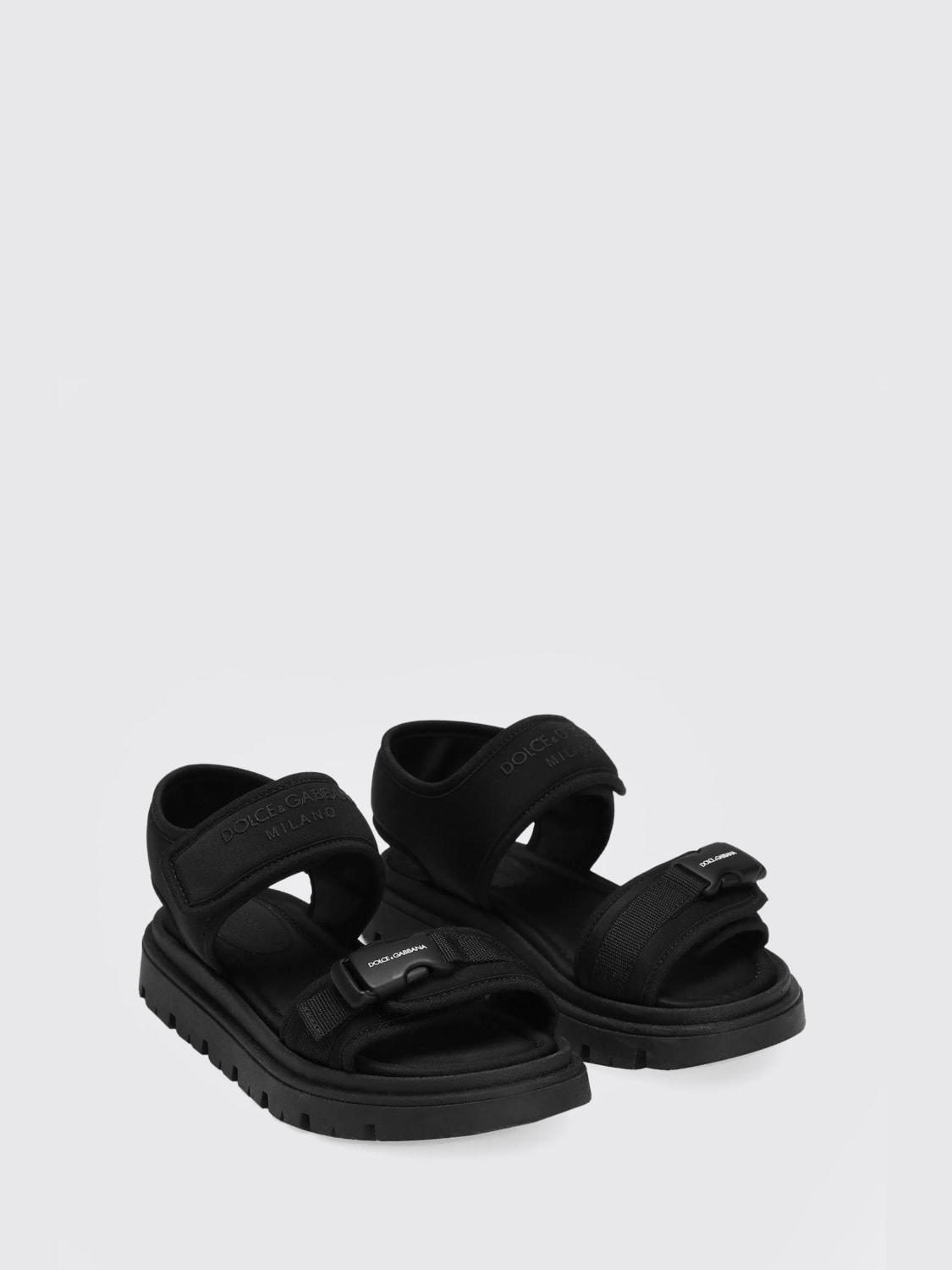 DOLCE & GABBANA ZAPATOS: Zapatos niños Dolce & Gabbana, Negro - Img 2