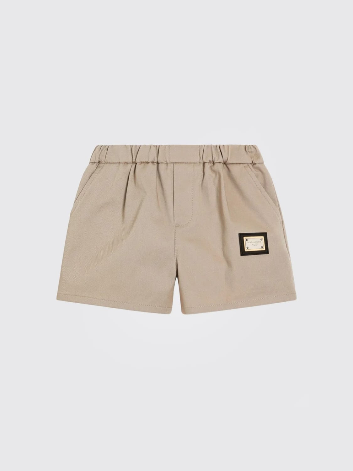 DOLCE & GABBANA SHORTS: Pants kids Dolce & Gabbana, Brown - Img 1