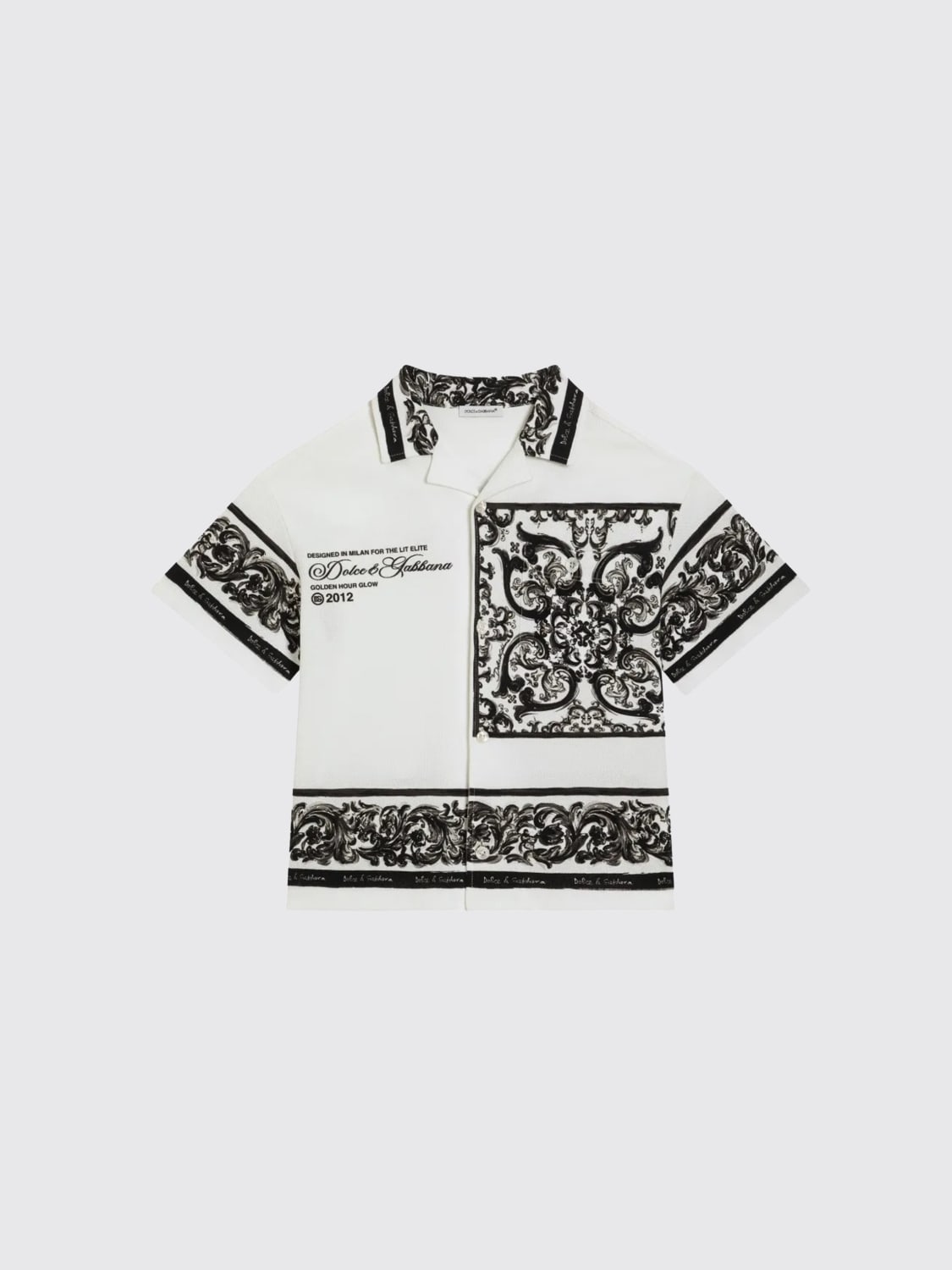 DOLCE & GABBANA SHIRT: Sweater kids Dolce & Gabbana, White - Img 1