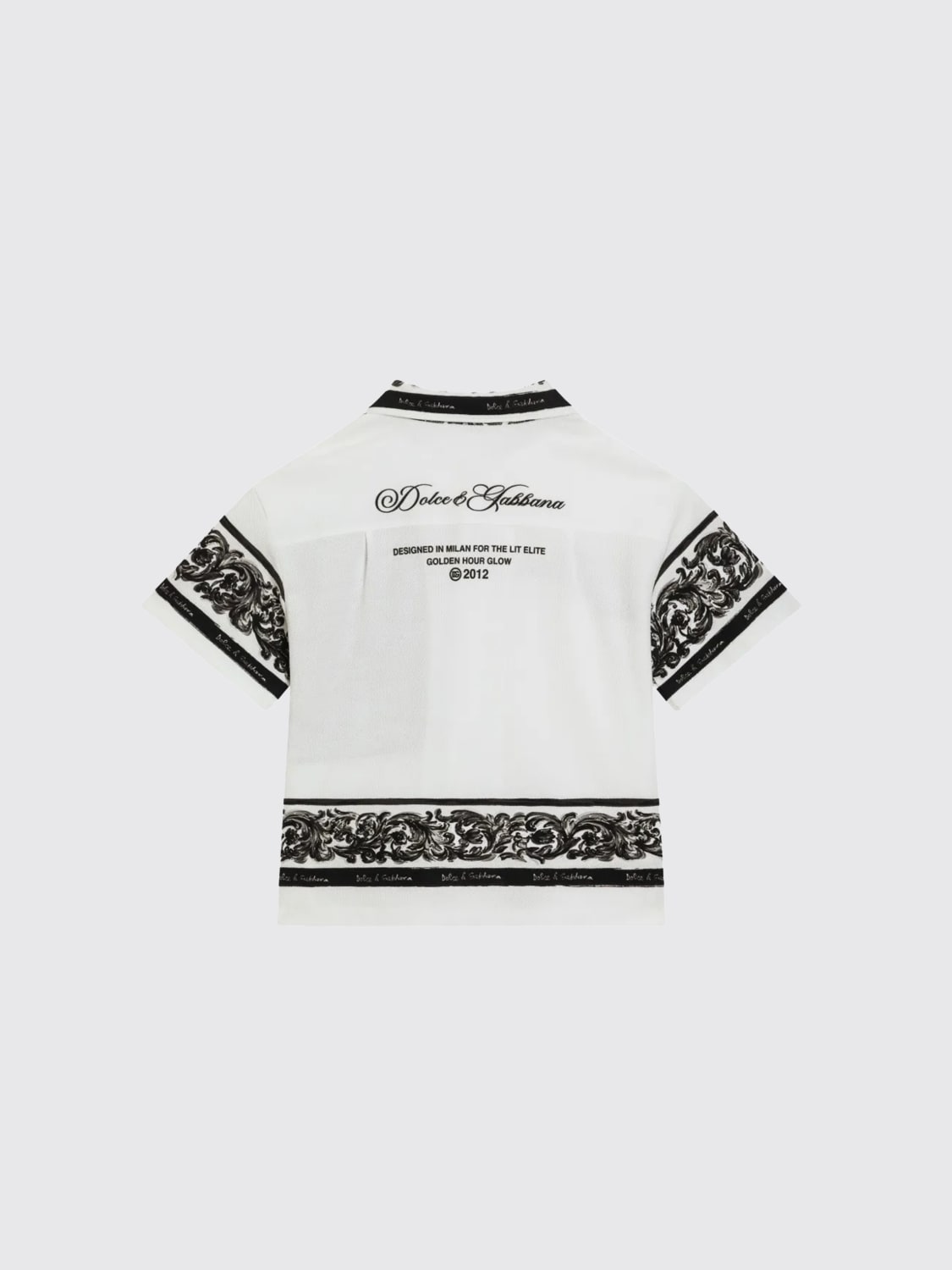 DOLCE & GABBANA SHIRT: Sweater kids Dolce & Gabbana, White - Img 2