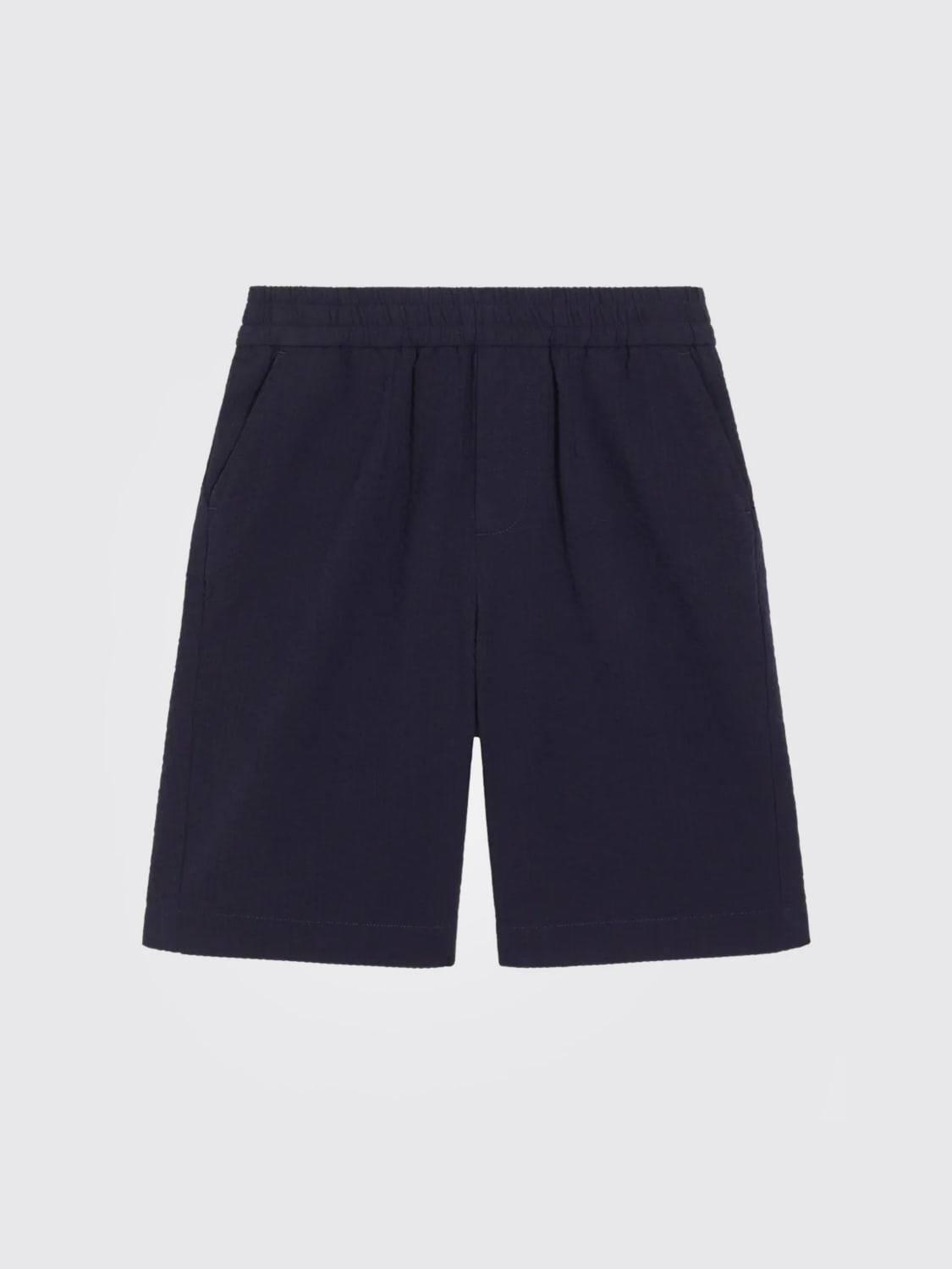 DOLCE & GABBANA PANTALONES CORTOS: Pantalones niños Dolce & Gabbana, Azul Oscuro - Img 1