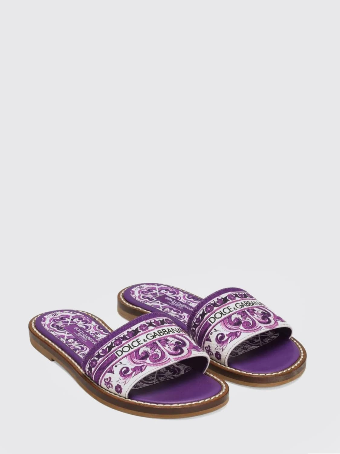 DOLCE & GABBANA SCHUHE: Schuhe kinder Dolce & Gabbana, Violett - Img 2