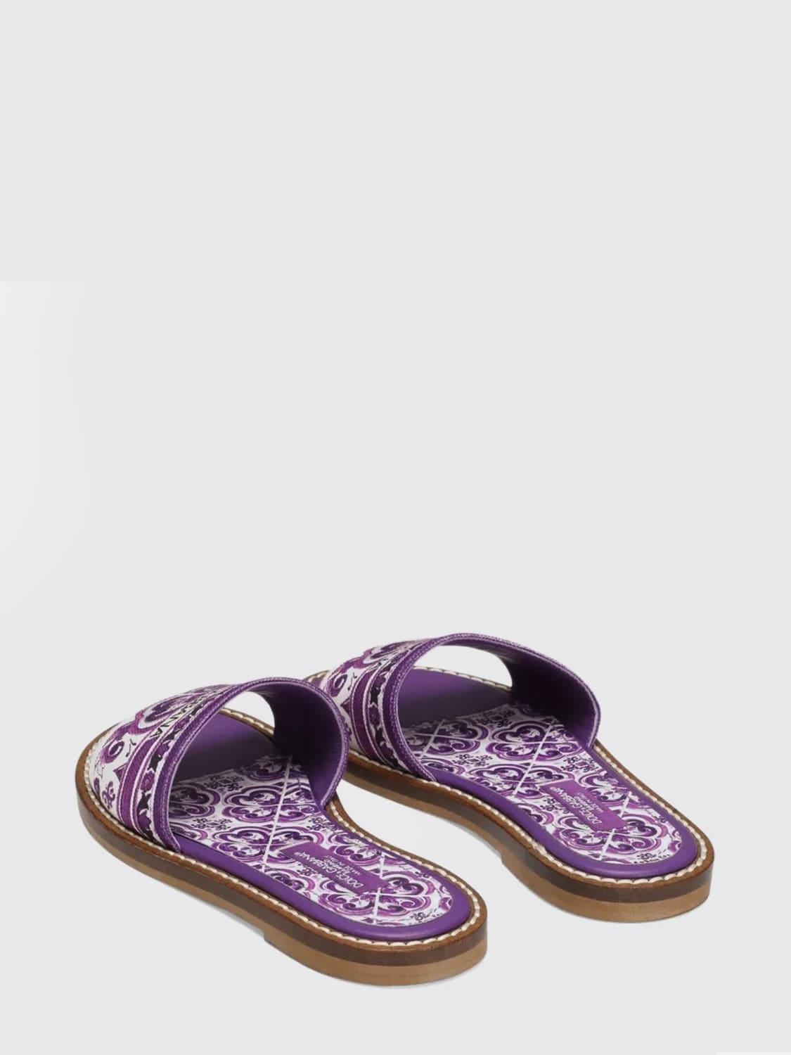 DOLCE & GABBANA SCHUHE: Schuhe kinder Dolce & Gabbana, Violett - Img 3