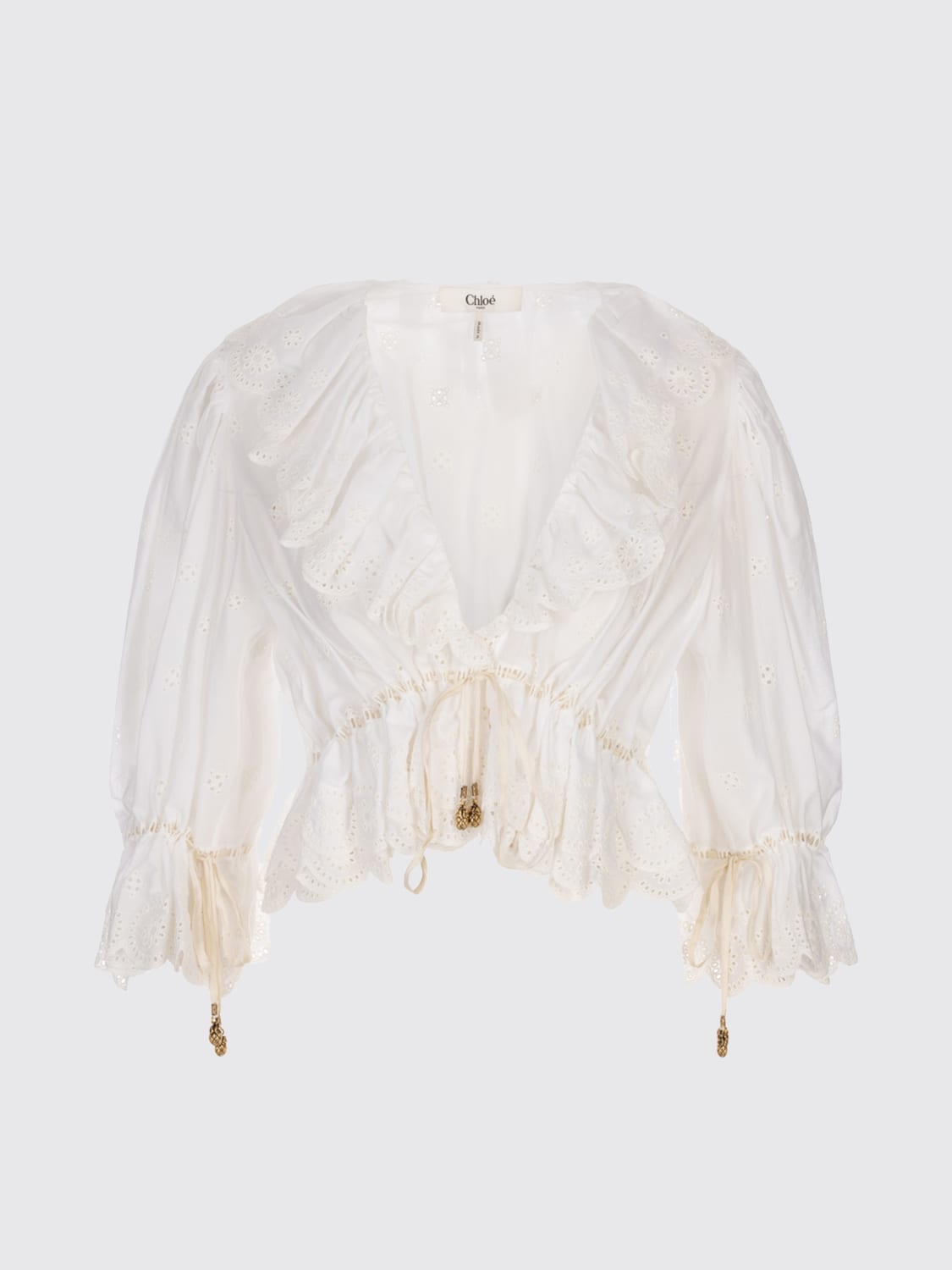 CHLOÉ TOP: Top woman ChloÉ, White - Img 1