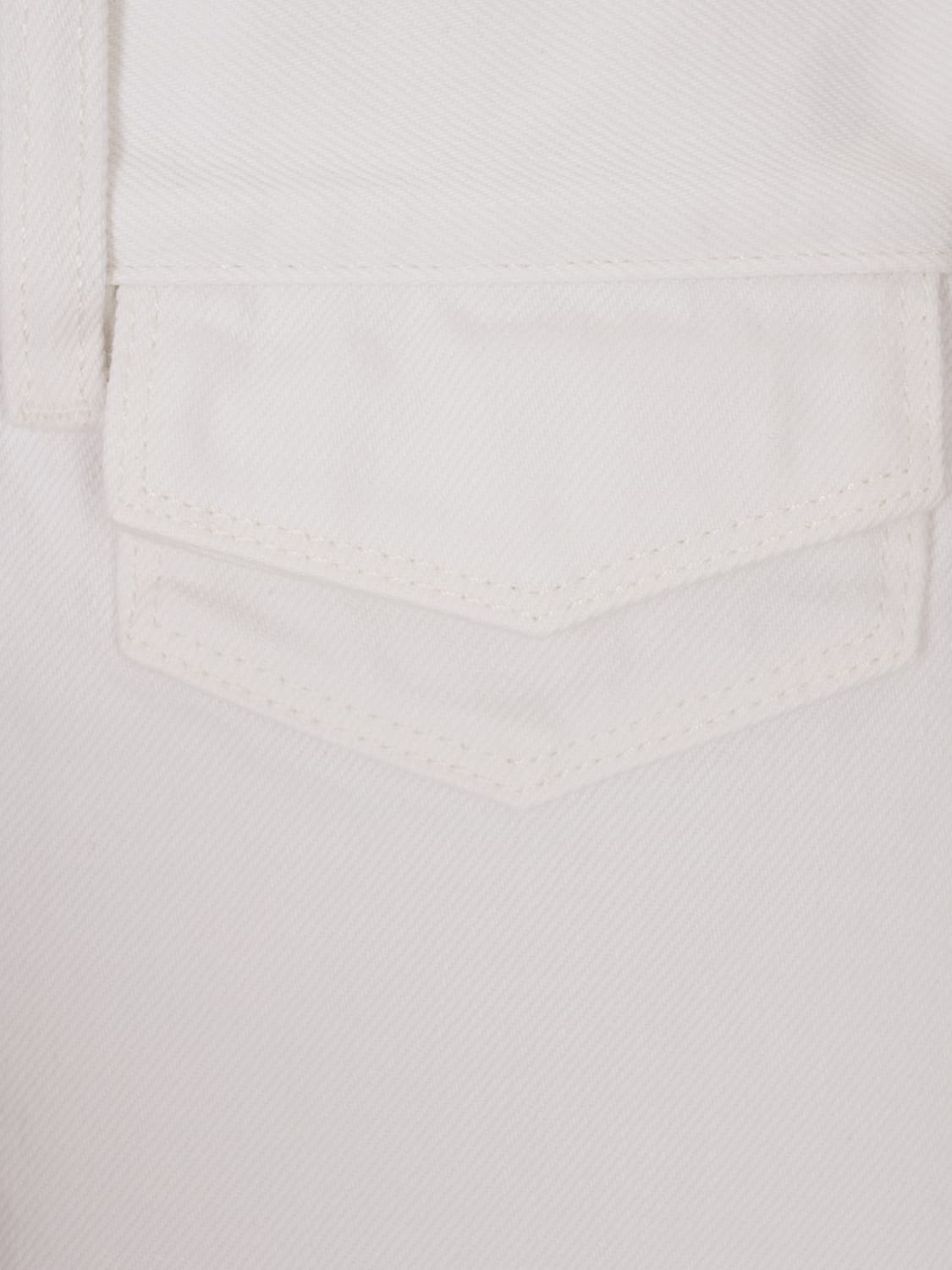 CHLOÉ PANTALONES CORTOS: Pantalones mujer ChloÉ, Blanco - Img 3