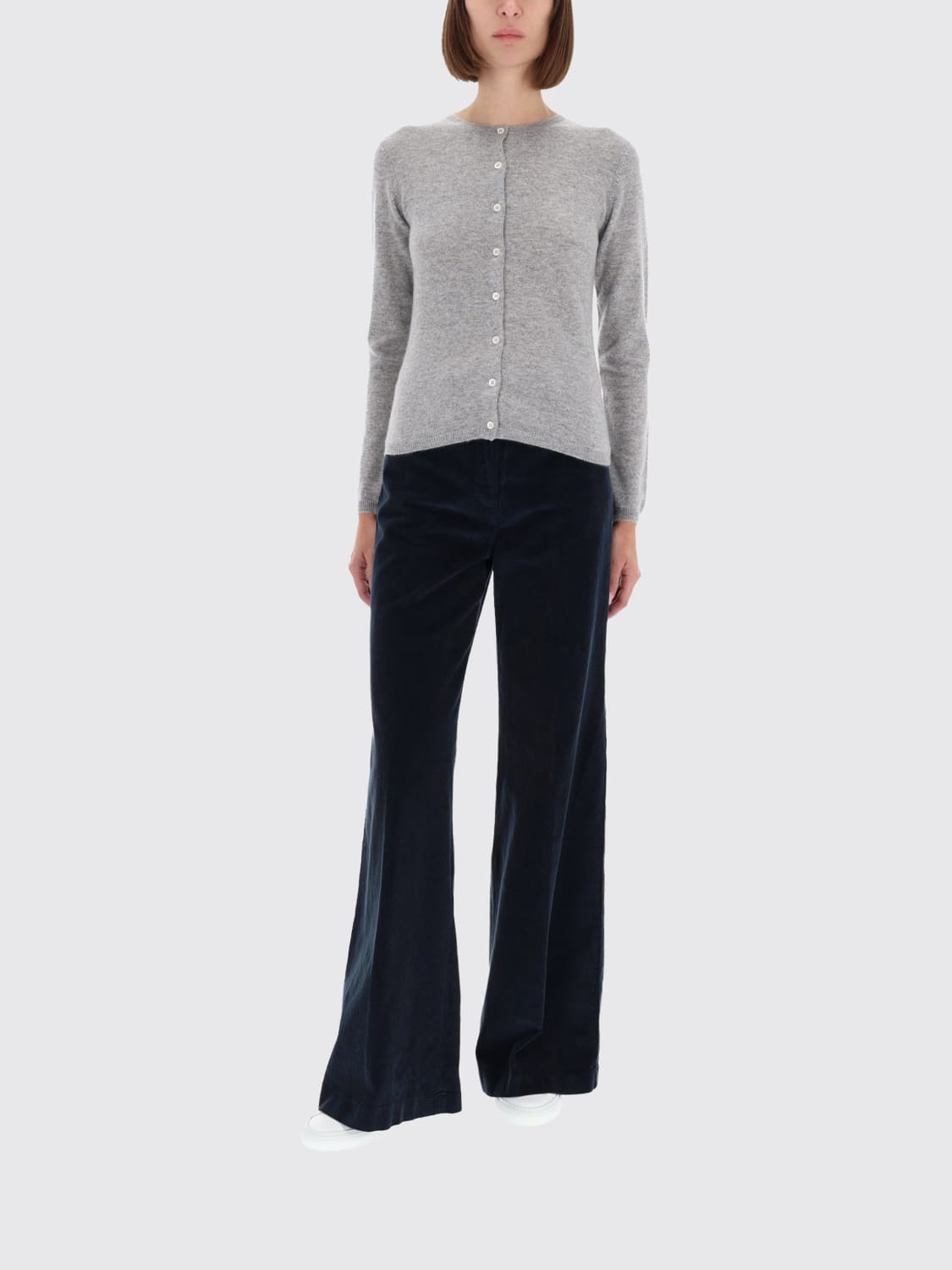 ASPESI SWEATER: Sweater woman Aspesi, Grey - Img 2