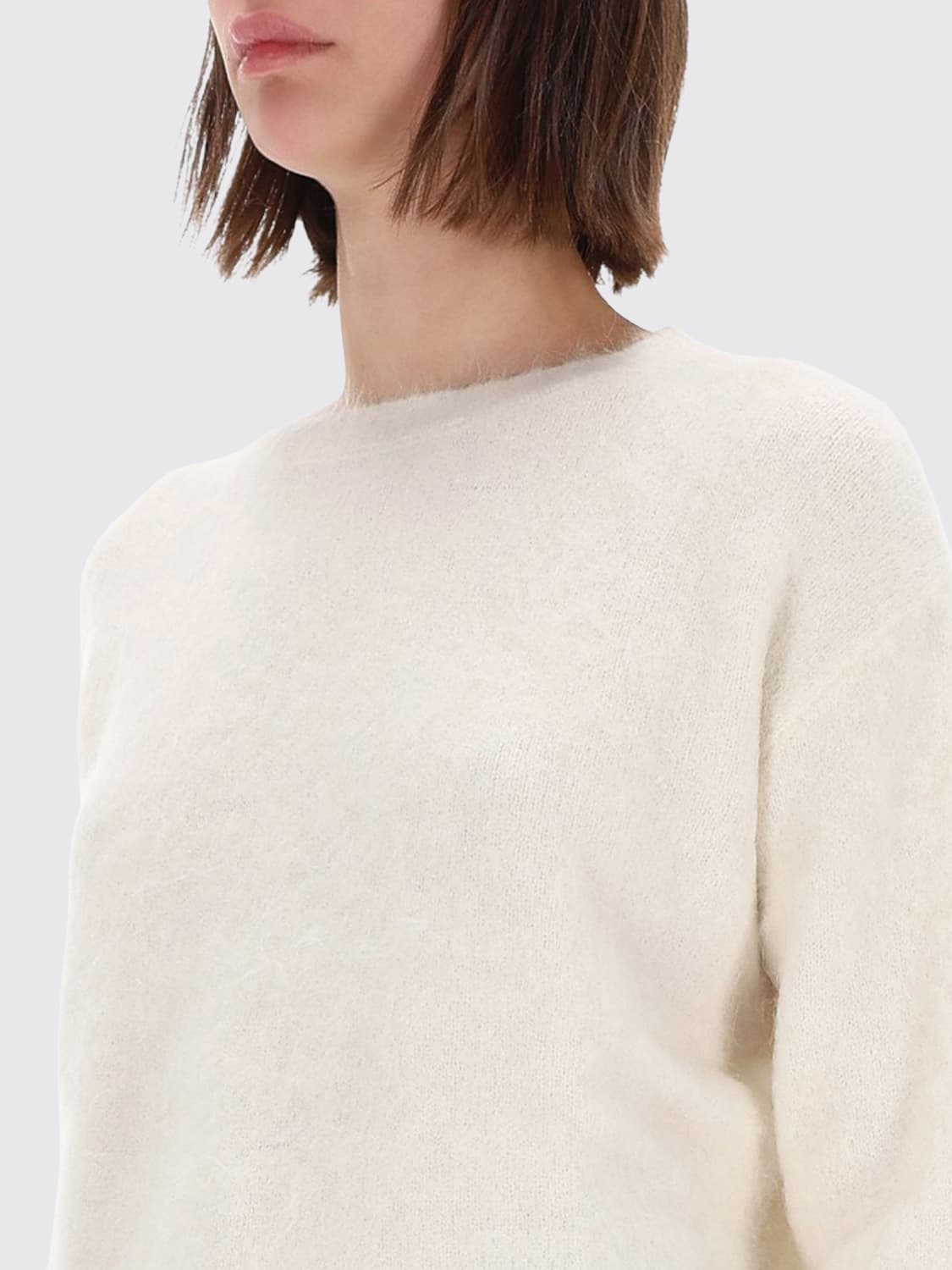 AMISH SWEATER: Sweater woman Amish, White - Img 4