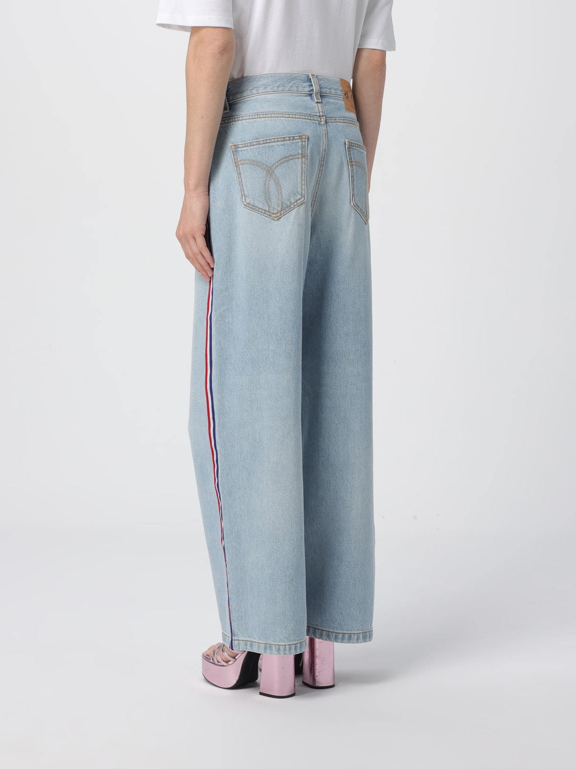 FIORUCCI JEANS: Jeans woman Fiorucci, Gnawed Blue - Img 2