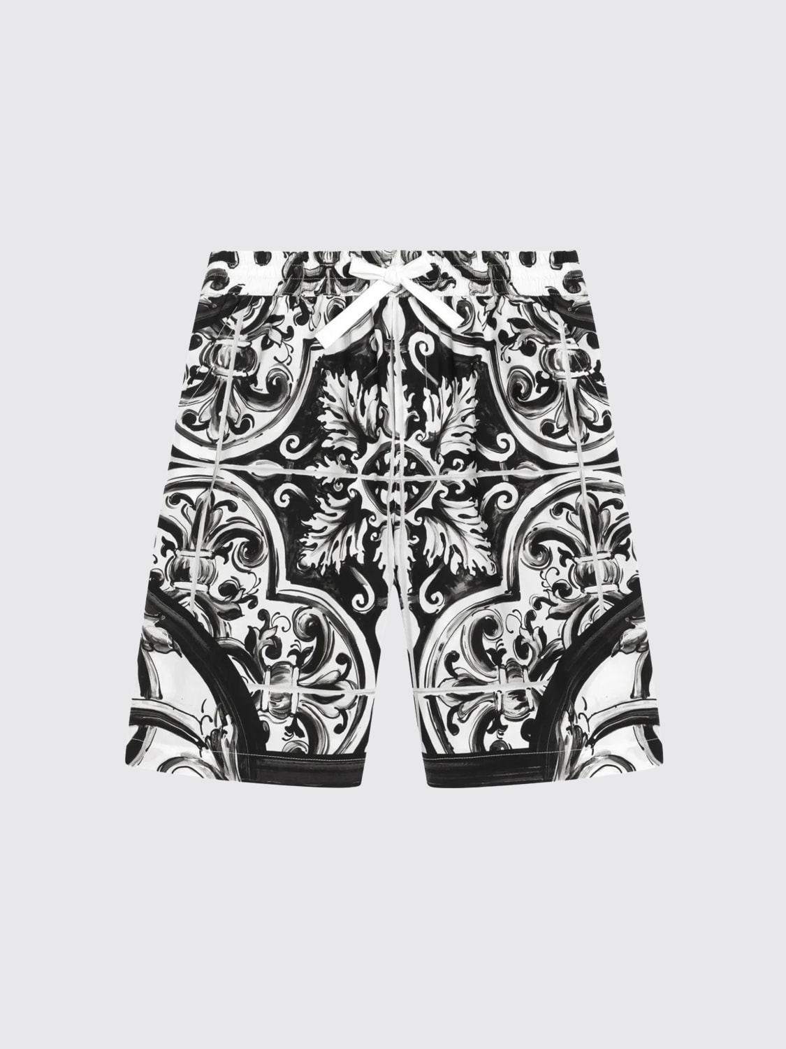 DOLCE & GABBANA SHORTS: Pants kids Dolce & Gabbana, Black - Img 1