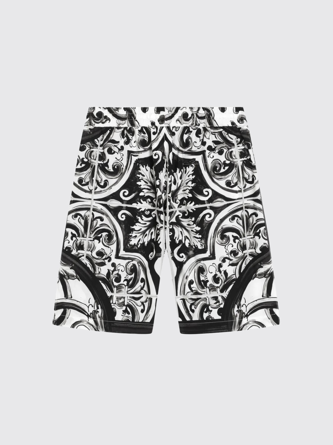 DOLCE & GABBANA SHORTS: Pants kids Dolce & Gabbana, Black - Img 2