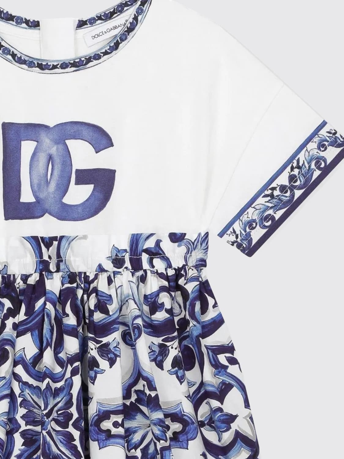 DOLCE & GABBANA KLEID: Jumpsuit kinder Dolce & Gabbana, Blau - Img 3