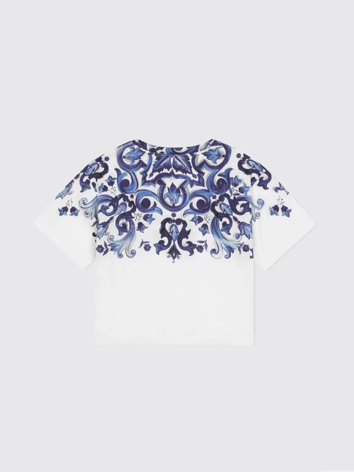 DOLCE & GABBANA T-SHIRT: Polo shirt kids Dolce & Gabbana, Blue - Img 2