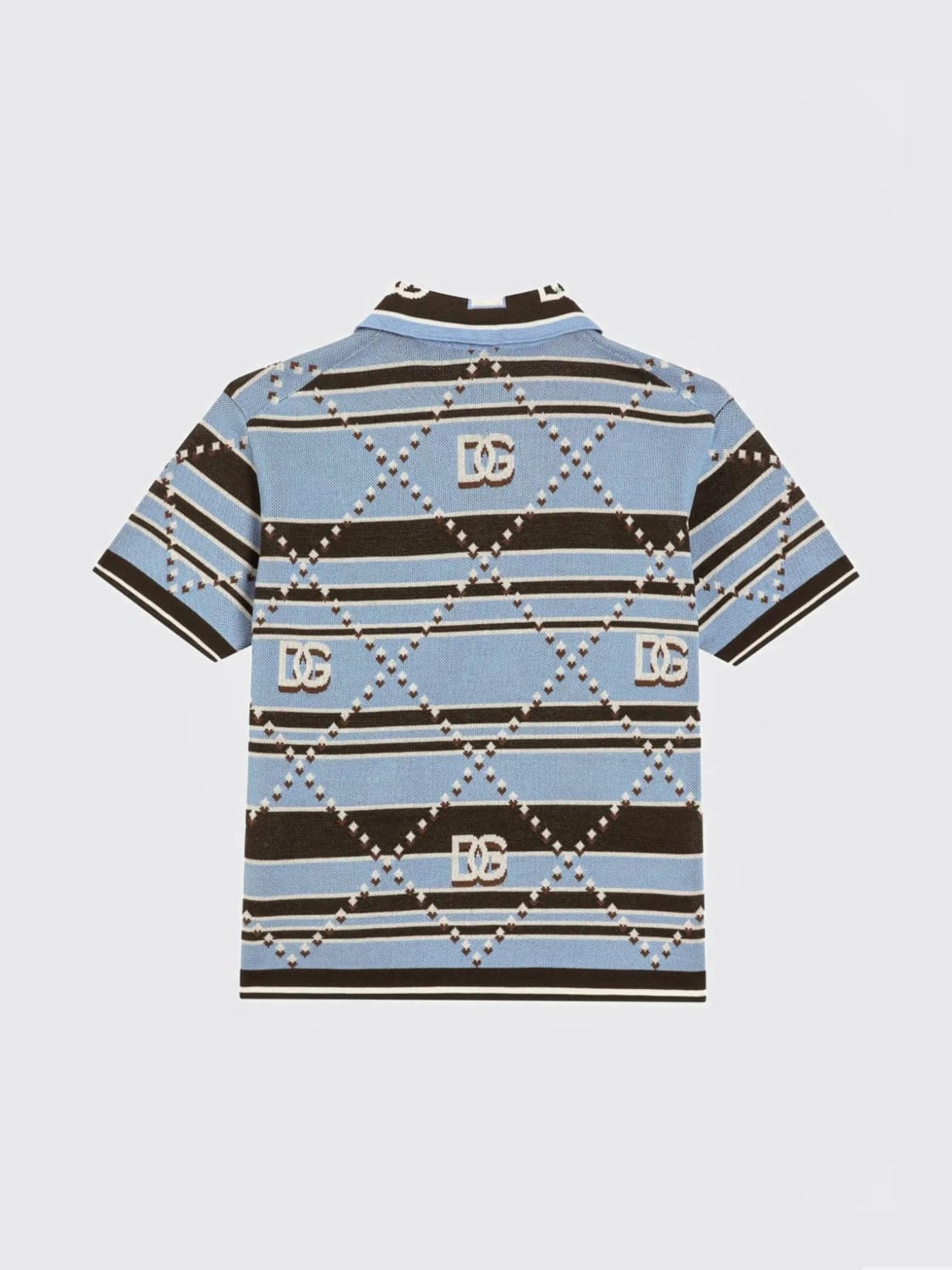 DOLCE & GABBANA POLO: T-shirt kinder Dolce & Gabbana, Blau - Img 2