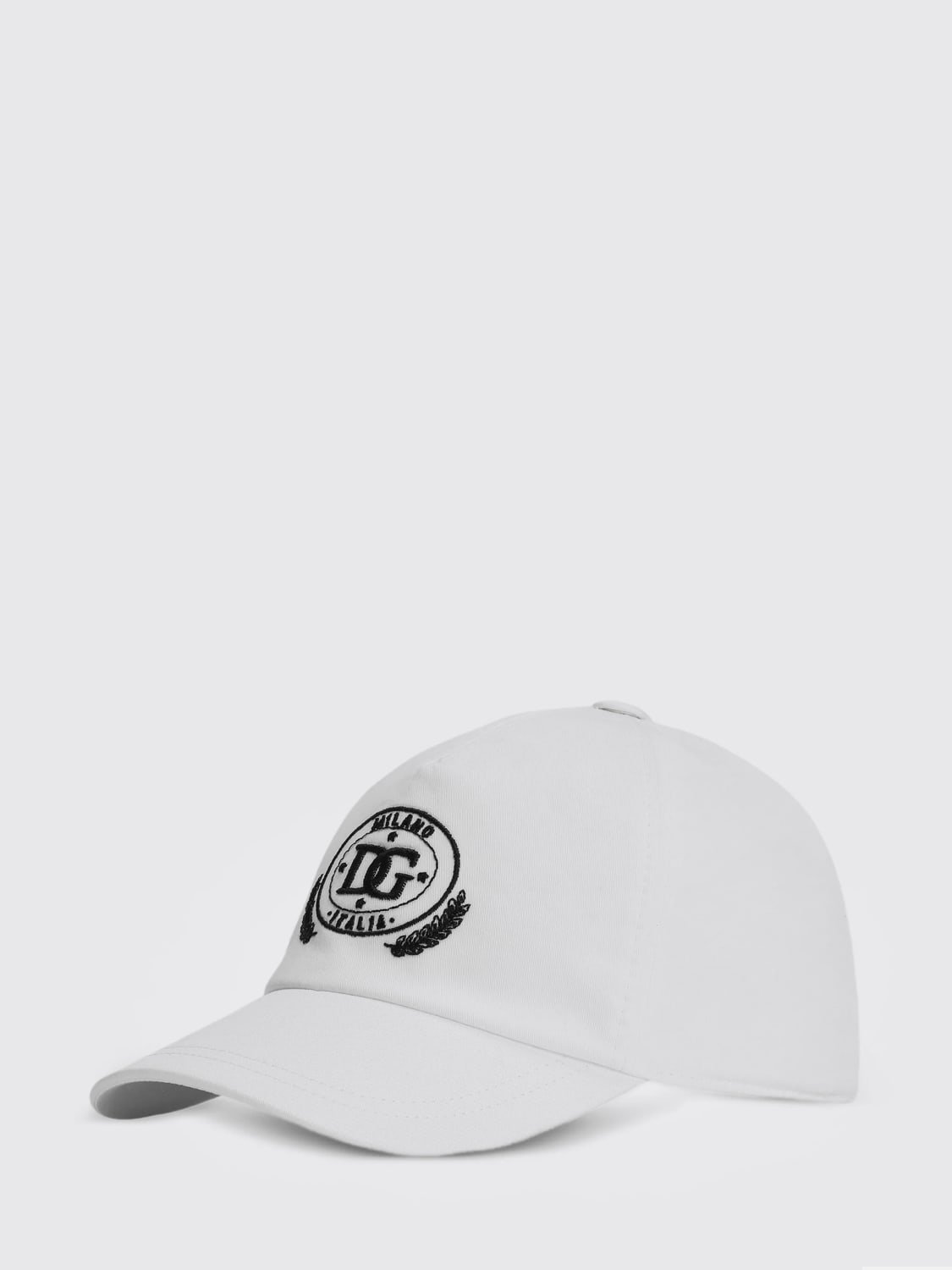 DOLCE & GABBANA HAT: Hat kids Dolce & Gabbana, White - Img 1