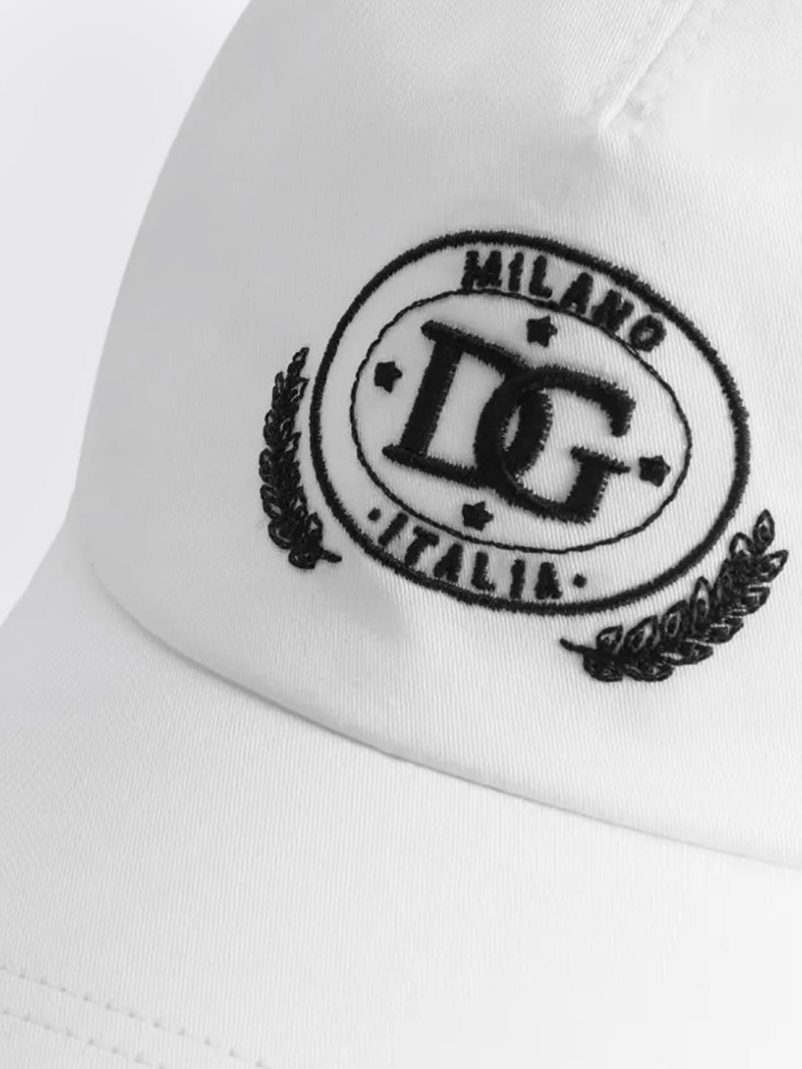 DOLCE & GABBANA HAT: Hat kids Dolce & Gabbana, White - Img 3