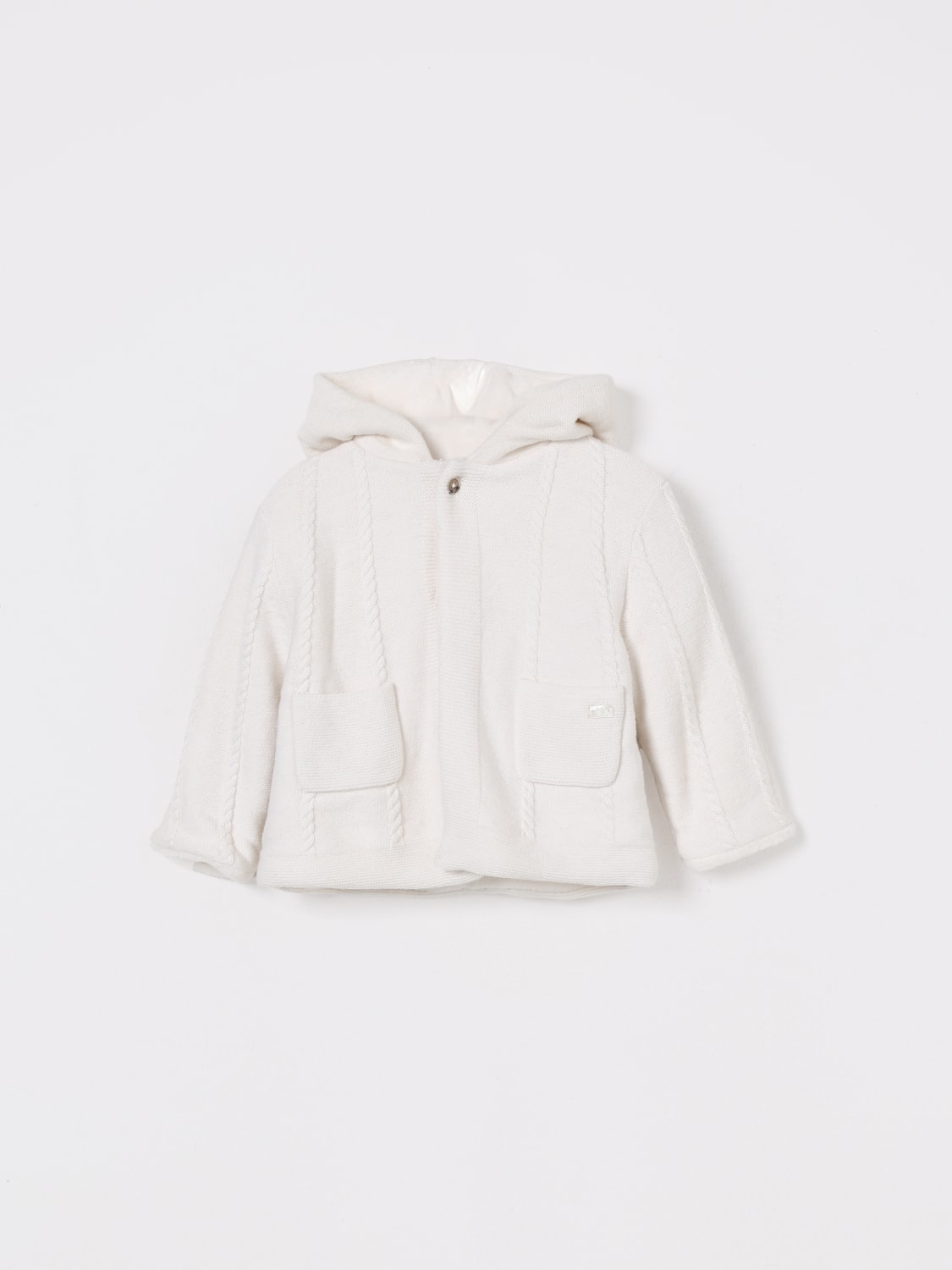 TARTINE ET CHOCOLAT MANTEL: Mantel kinder Tartine Et Chocolat, Weiß - Img 1