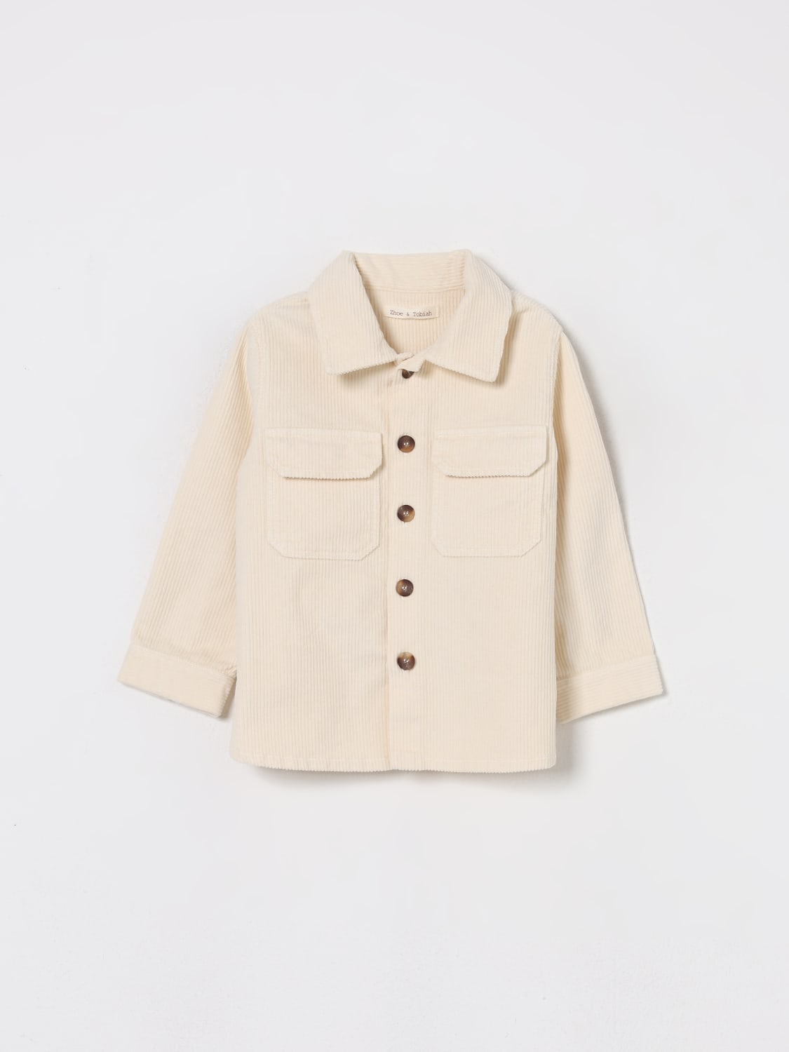 ZHOE & TOBIAH CAMISA: Camisa niños Zhoe & Tobiah, Beige - Img 1