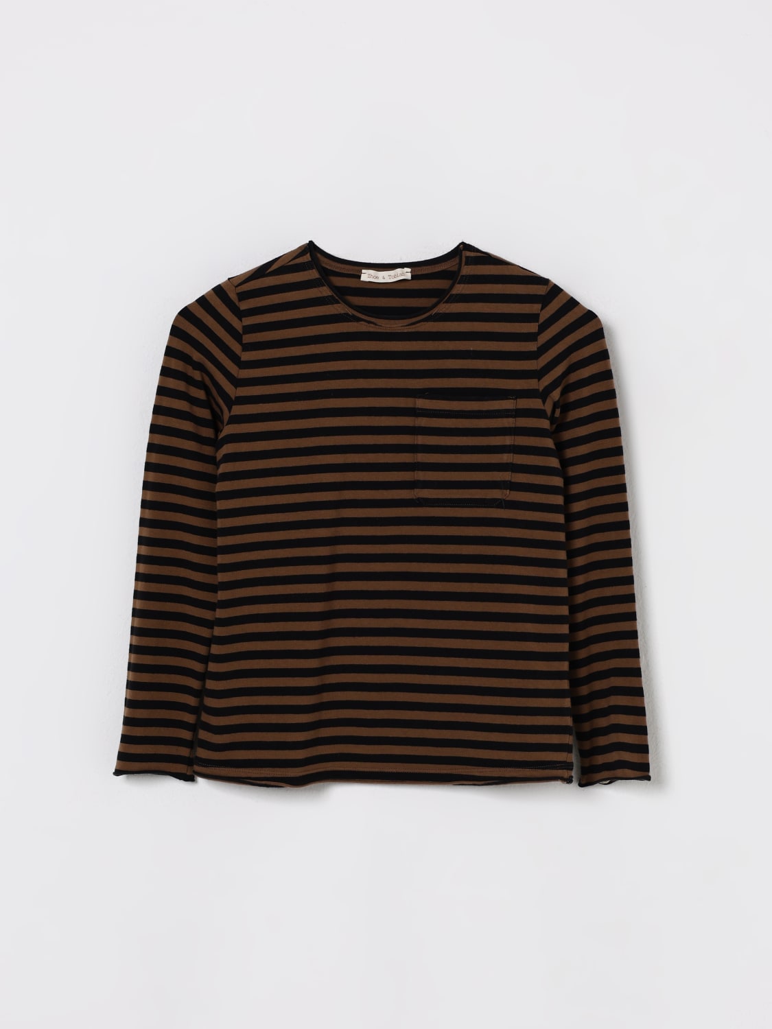 ZHOE & TOBIAH CAMISETA: Camiseta niños Zhoe & Tobiah, Biscocho - Img 1