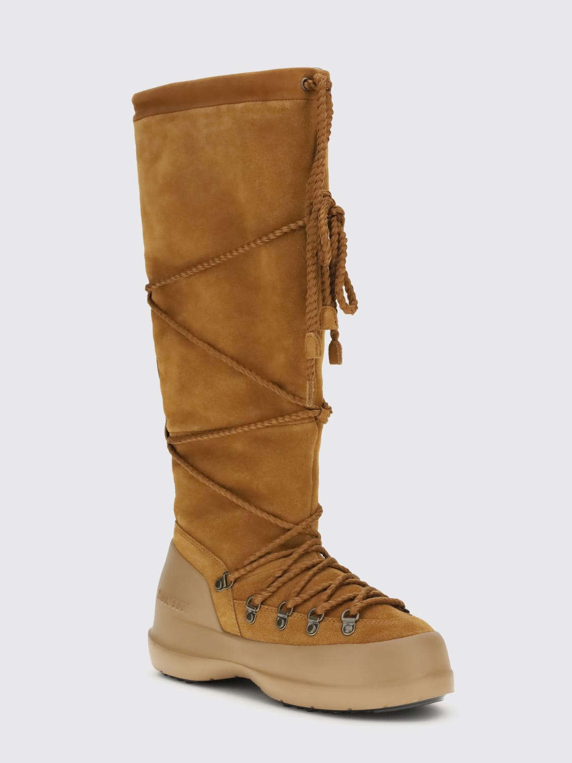 MOON BOOT STIEFEL: Stiefel damen Moon Boot, Braun - Img 2