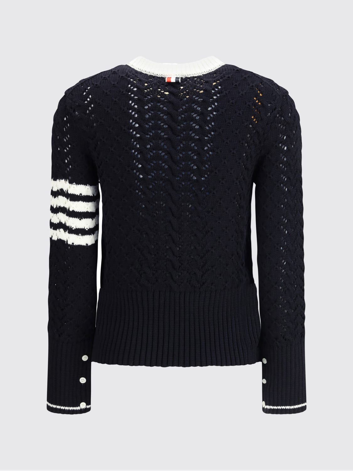THOM BROWNE PULLOVER: Pullover damen Thom Browne, Navy - Img 2