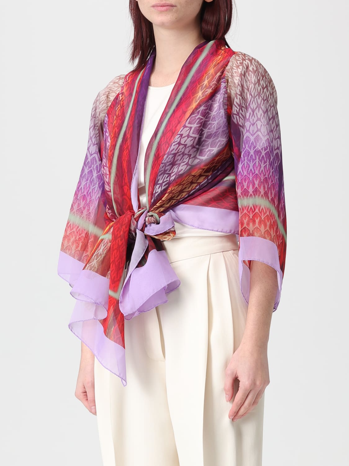 MISSONI GIACCA: Coprispalle Missoni in seta , Fa01 - Img 3