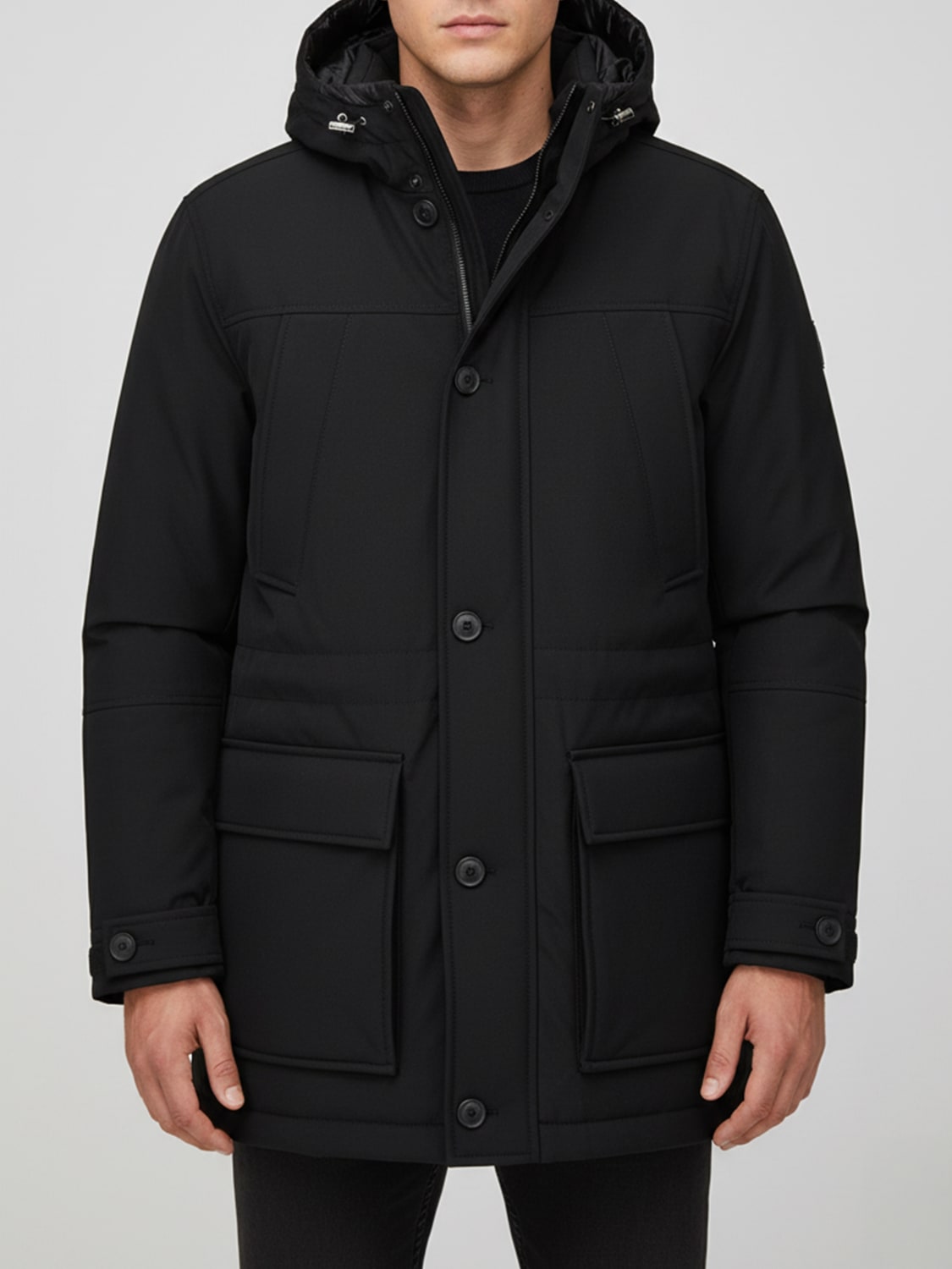 BOSS ABRIGO: Chaqueta hombre Boss, Negro - Img 1
