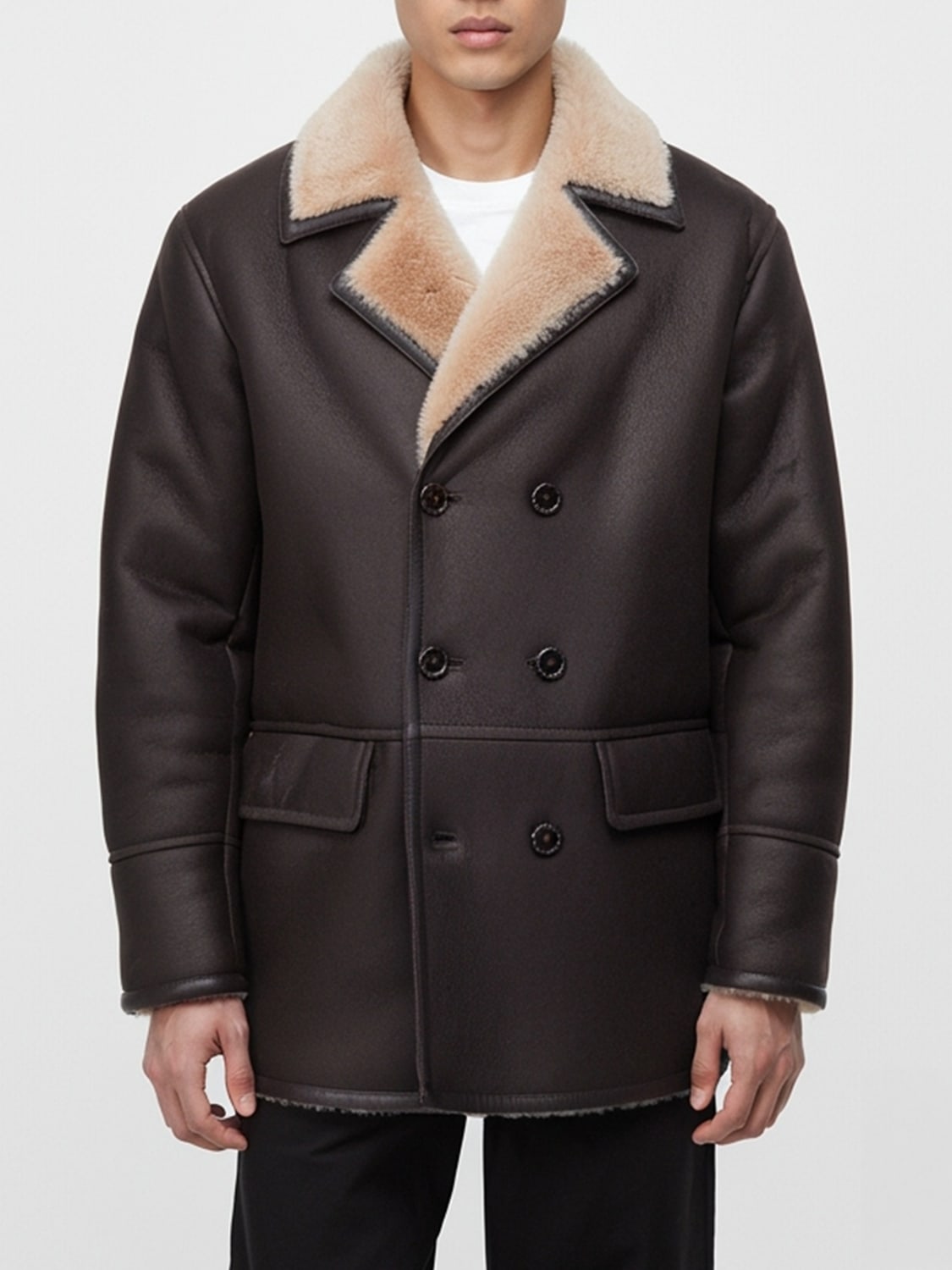 BOSS COAT: Jacket men Boss, Brown - Img 1