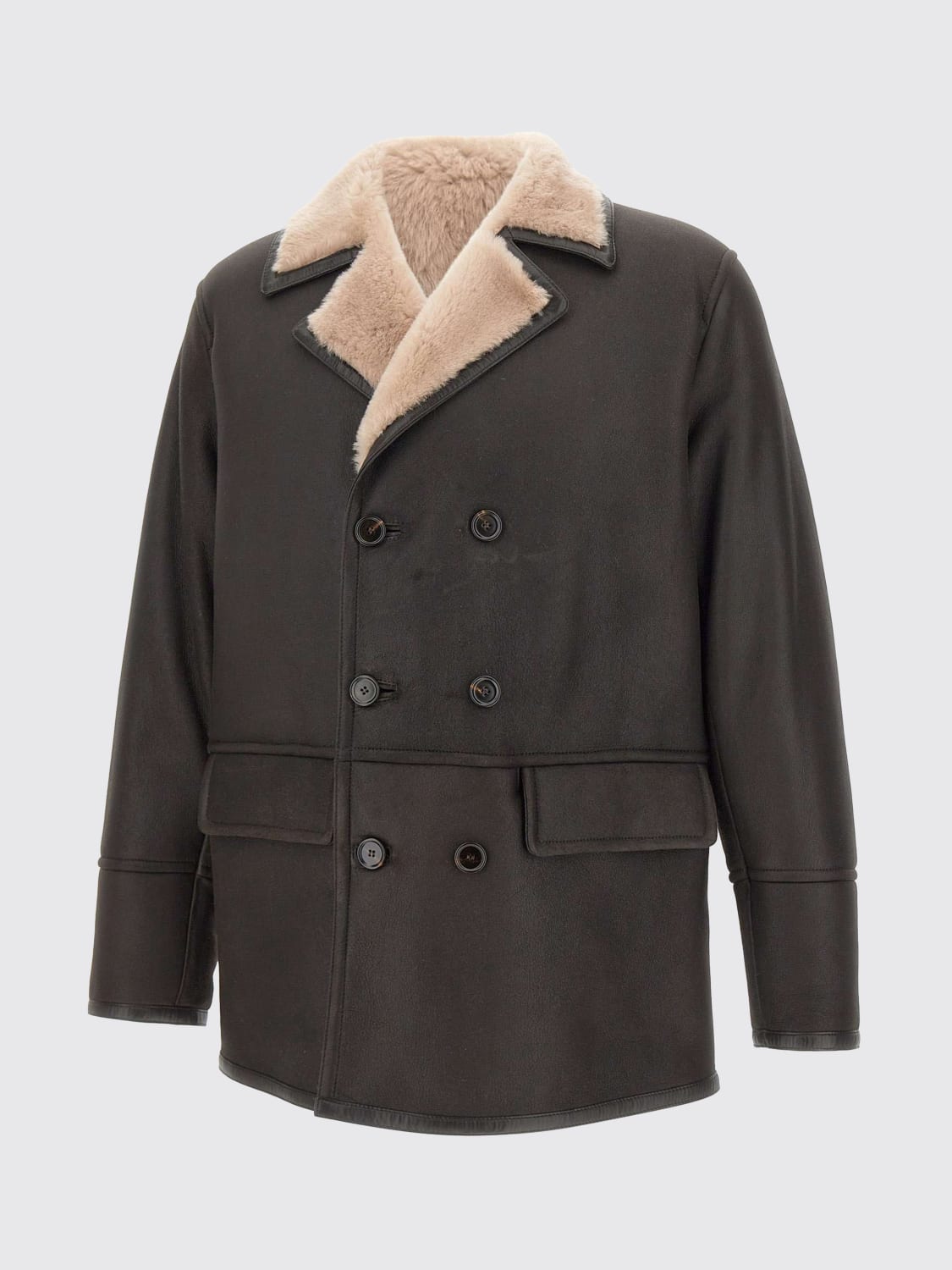 BOSS COAT: Jacket men Boss, Brown - Img 2