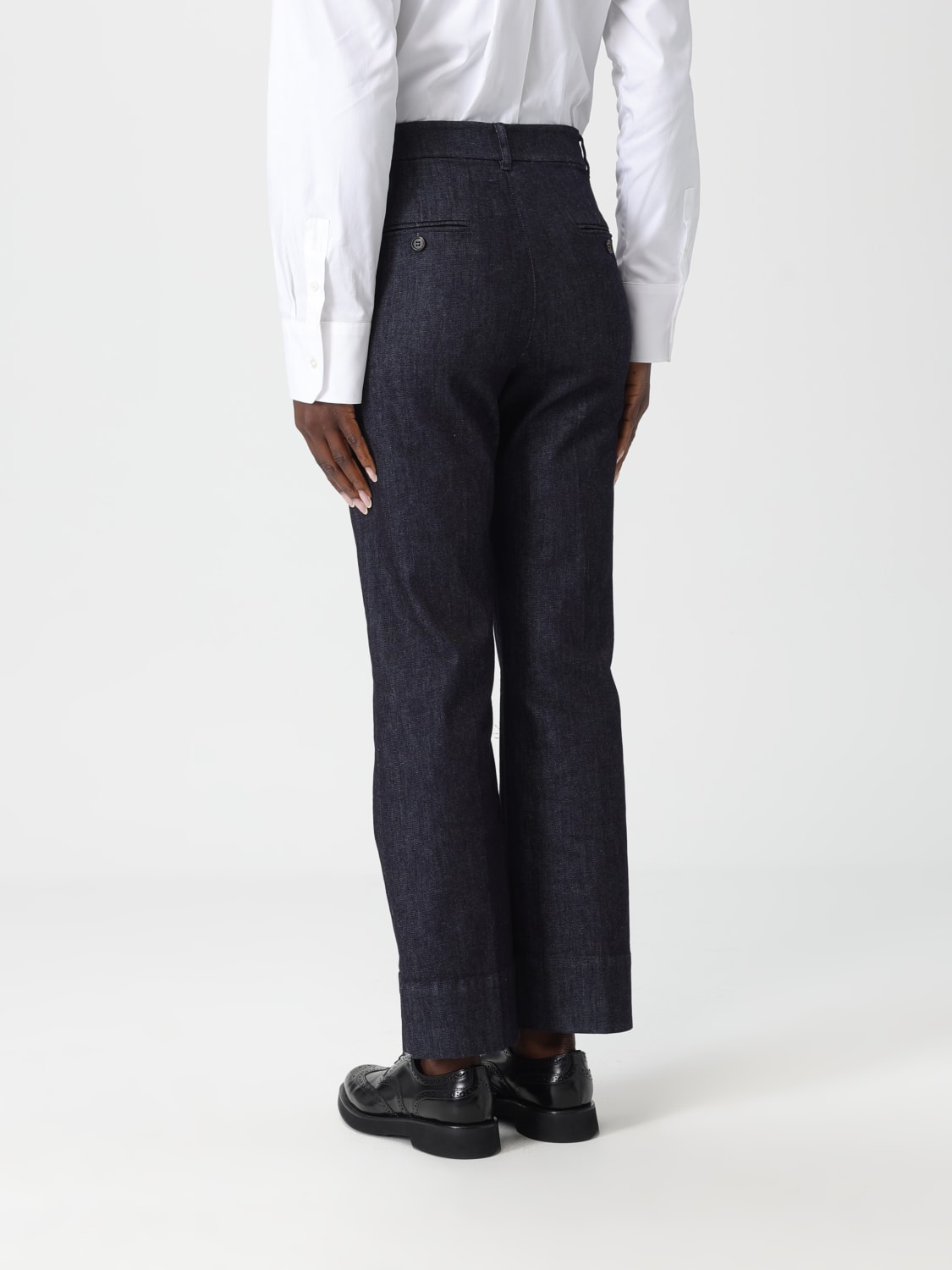 'S MAX MARA VAQUEROS: Vaqueros mujer 's Max Mara, Azul Oscuro - Img 2