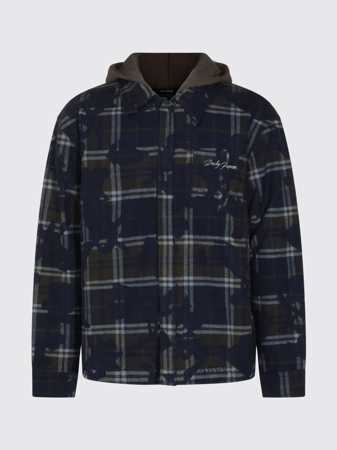 DAILY PAPER JACKET: Shirt men Daily Paper, Blue - Img 1