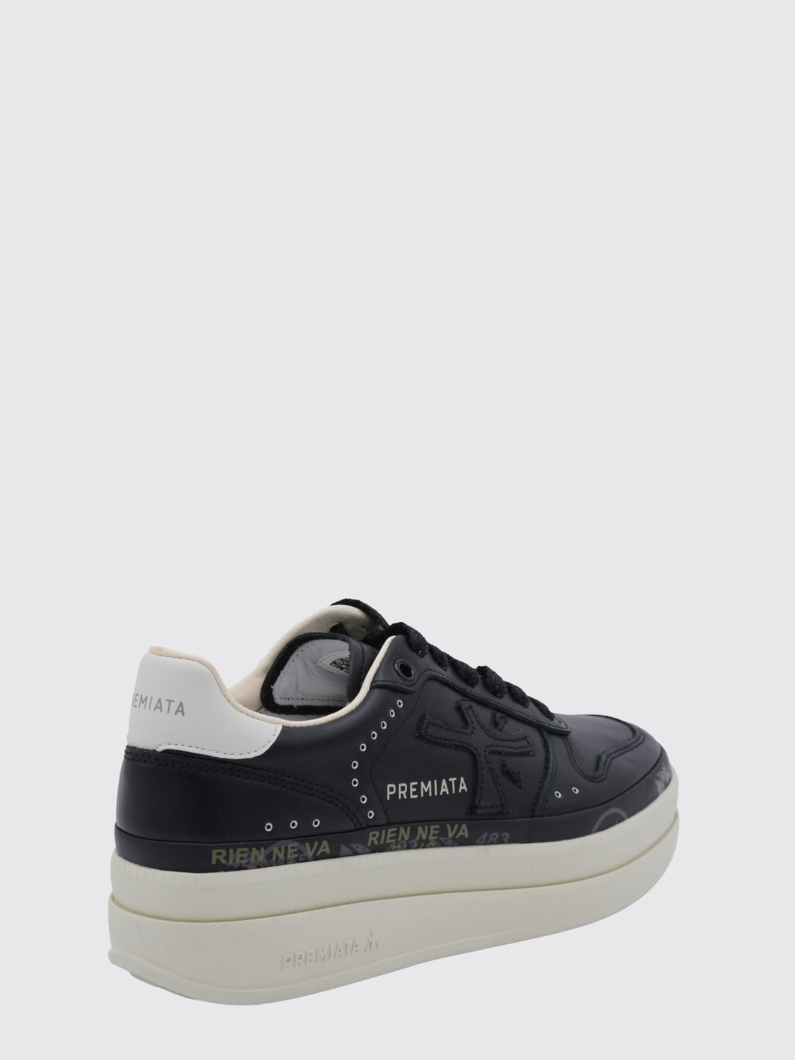 PREMIATA SNEAKERS: Sneakers woman Premiata, Black - Img 3