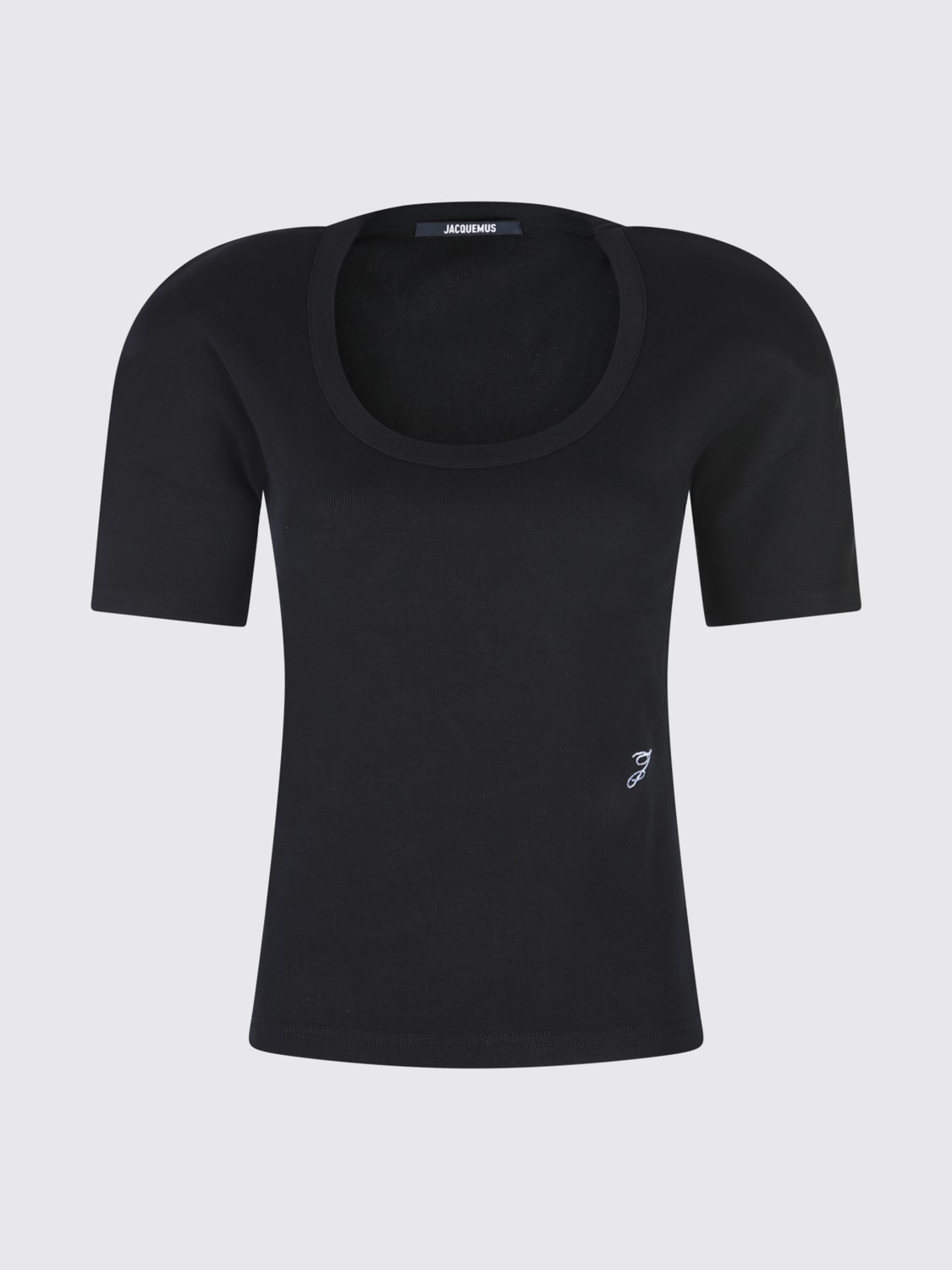 JACQUEMUS T-SHIRT: T-shirt femme Jacquemus, Noir - Img 1