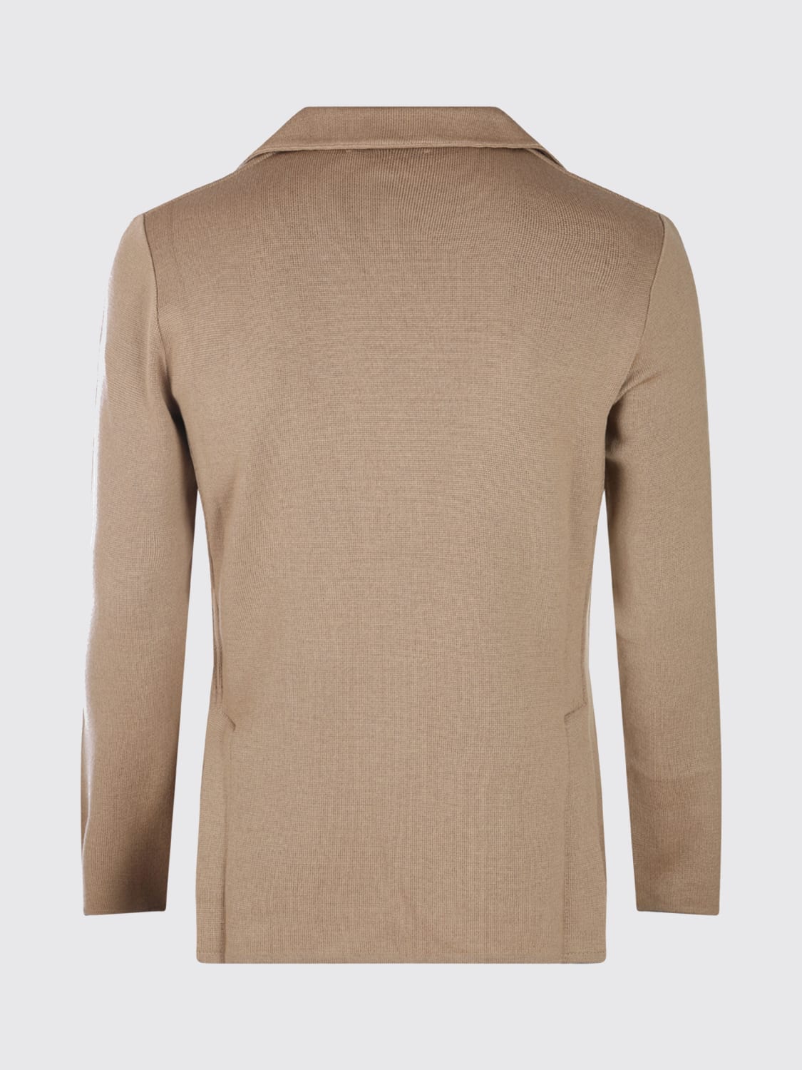 LARDINI JACKET: Sweater men Lardini, Camel - Img 2