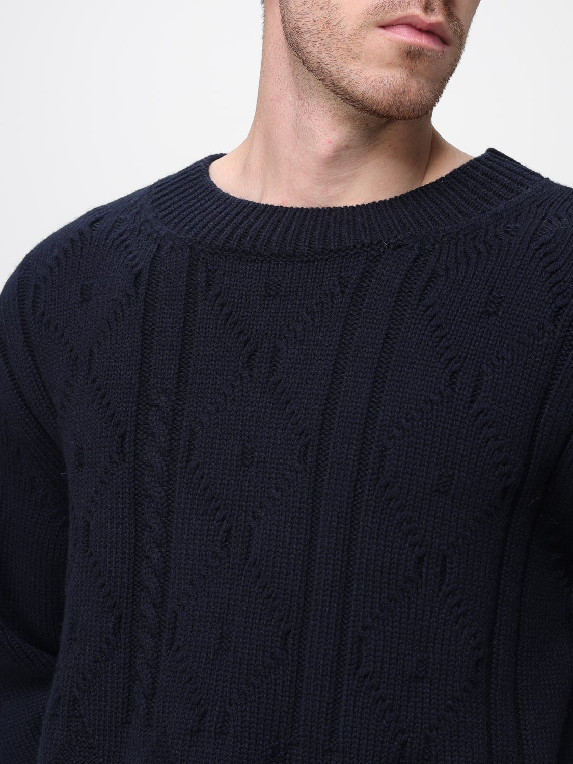 NAMACHEKO SWEATER: Sweater men Namacheko, Blue - Img 3