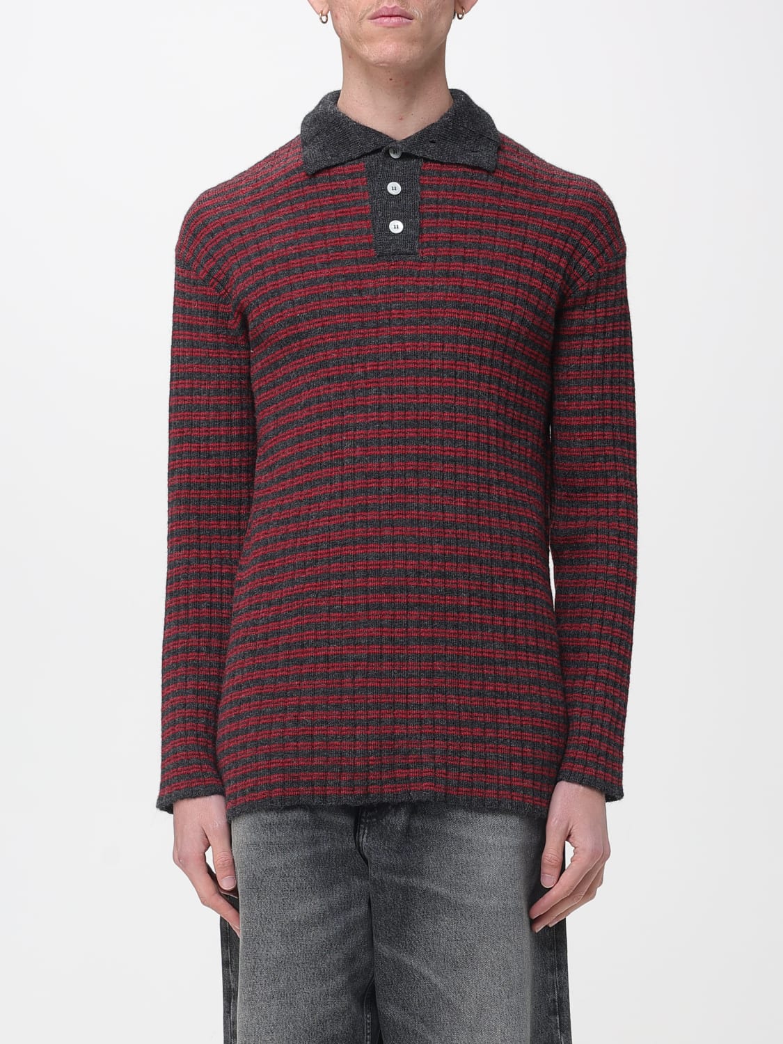 NAMACHEKO POLO SHIRT: Sweater men Namacheko, Grey - Img 1