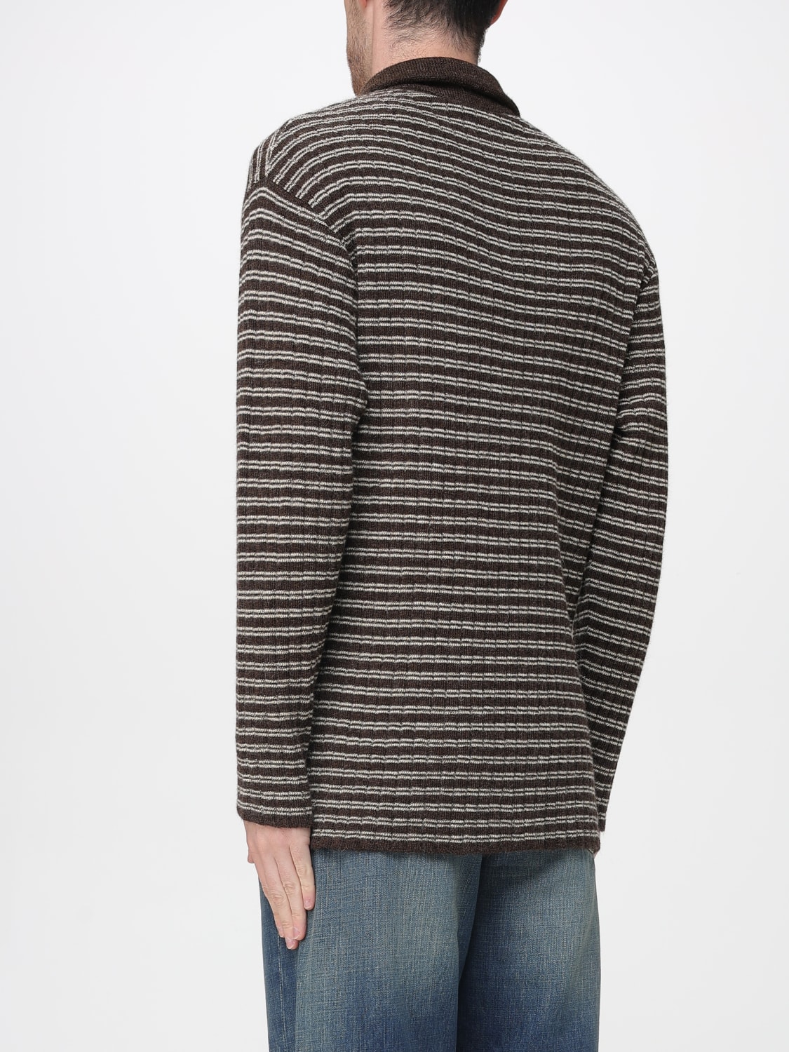 NAMACHEKO POLO衫: 毛衣 男士 Namacheko, 棕色 - Img 2