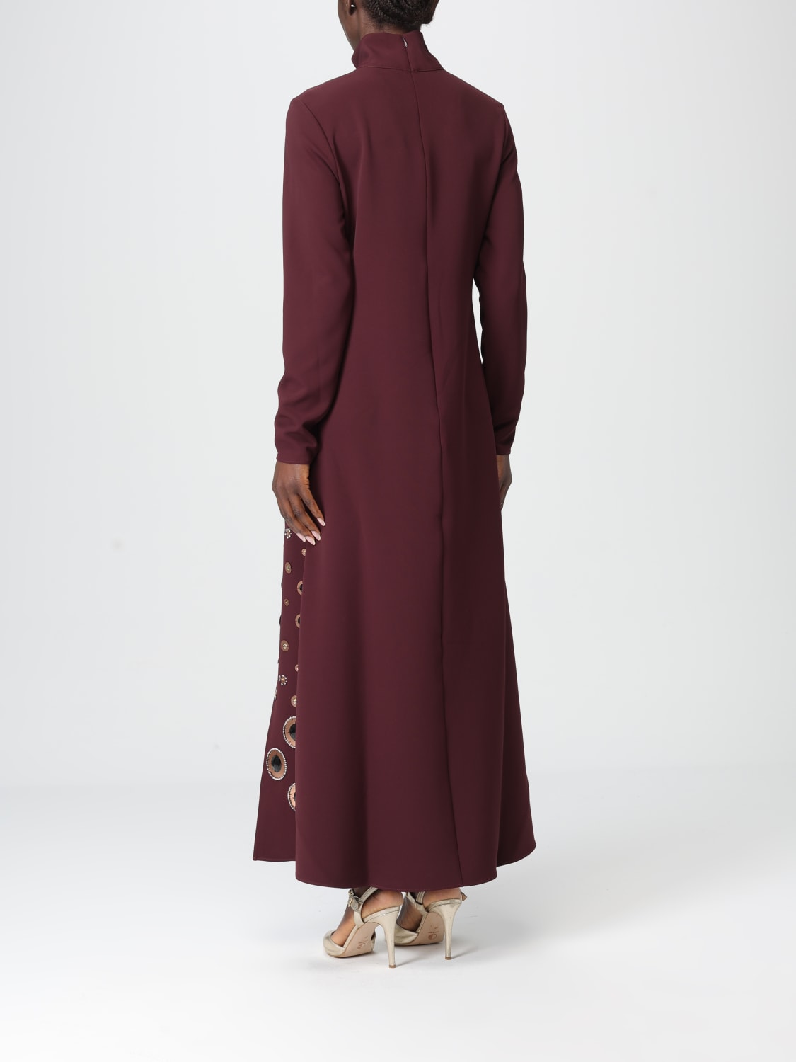 MALIPARMI ABITO: Abito Disco Candy Maliparmi, Bordeaux - Img 2