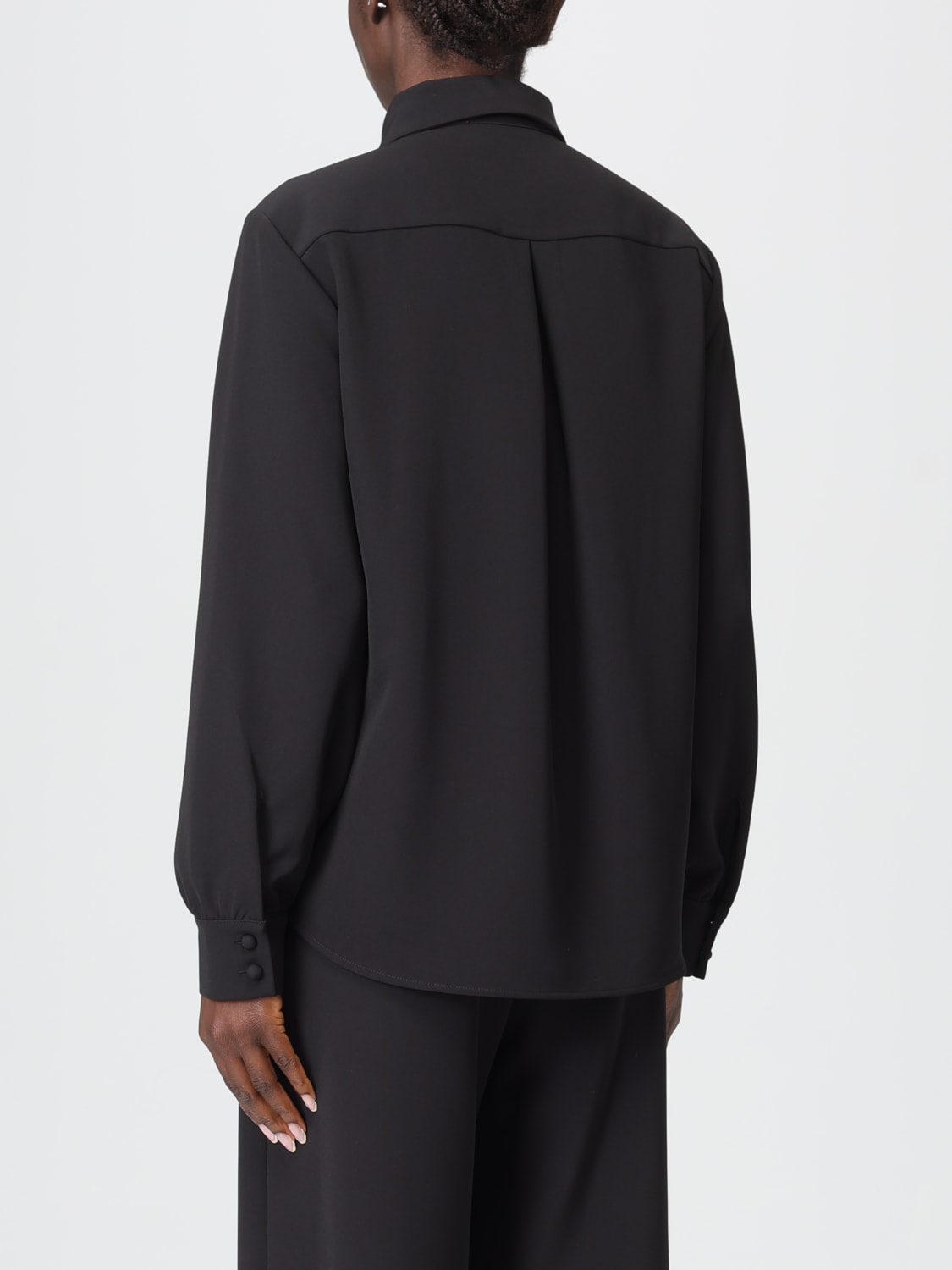 MALIPARMI CAMISA: Camisa mujer Maliparmi, Negro - Img 3