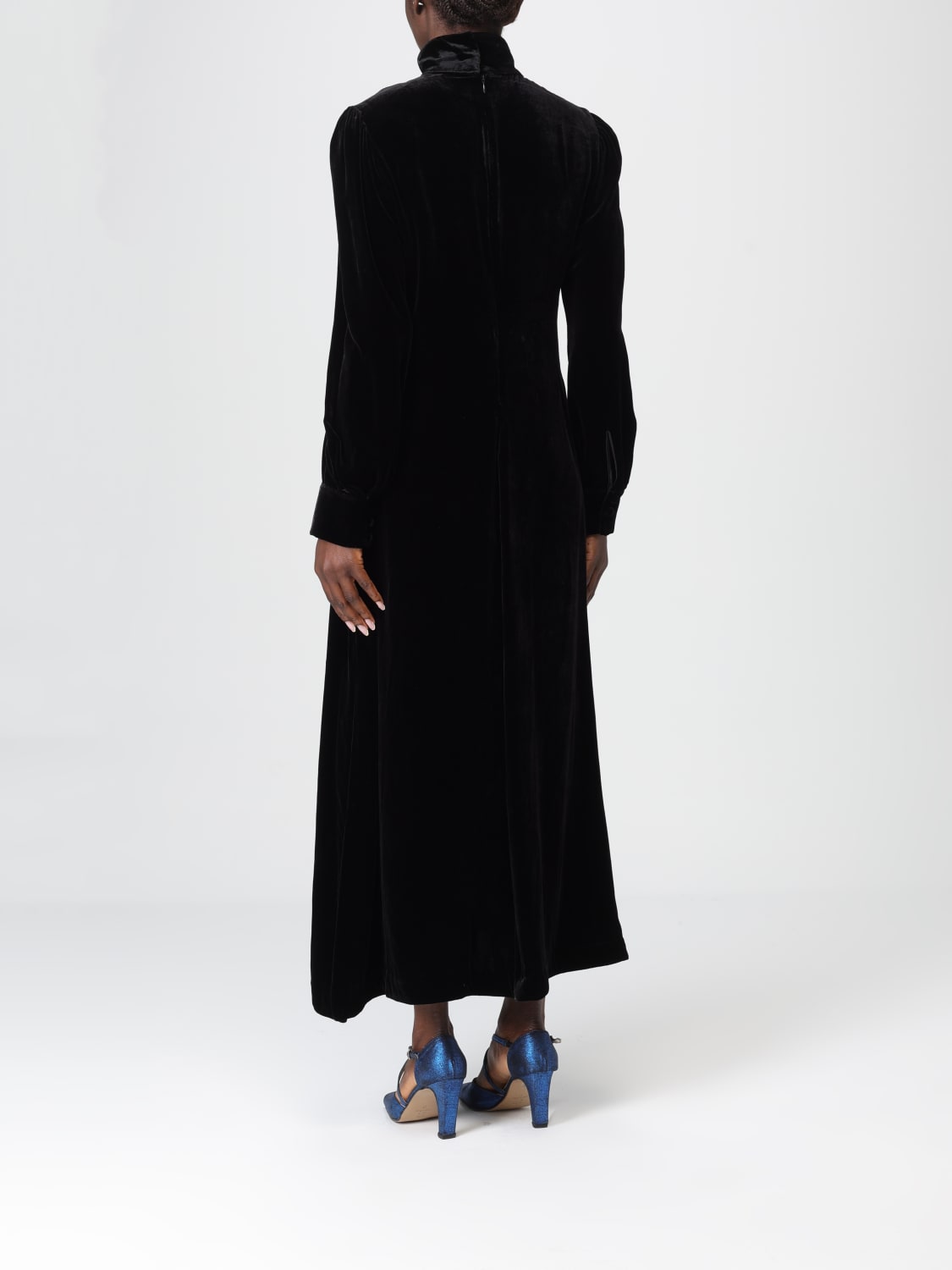 MALIPARMI ROBE: Robe femme Maliparmi, Noir - Img 2