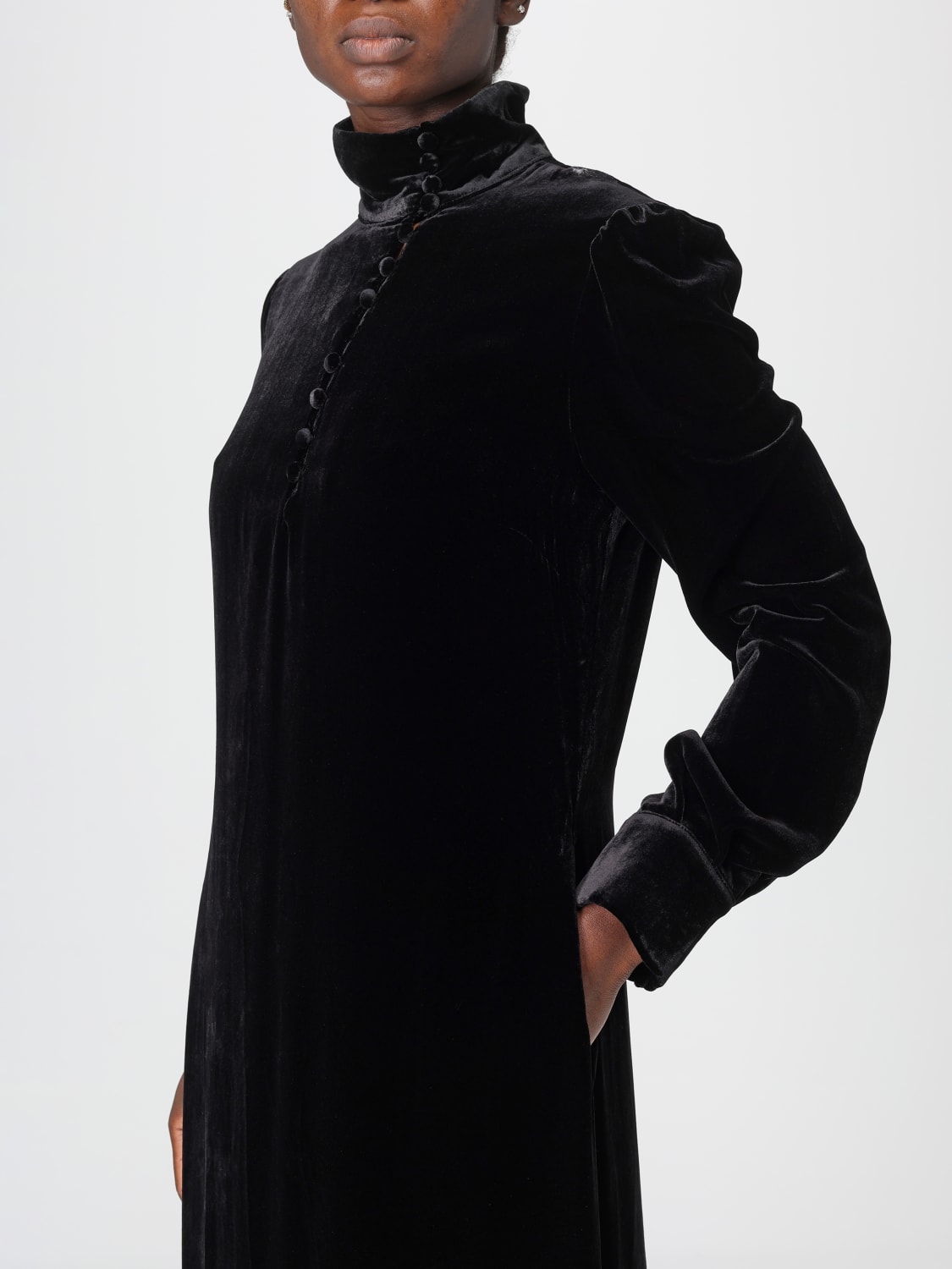 MALIPARMI ROBE: Robe femme Maliparmi, Noir - Img 3