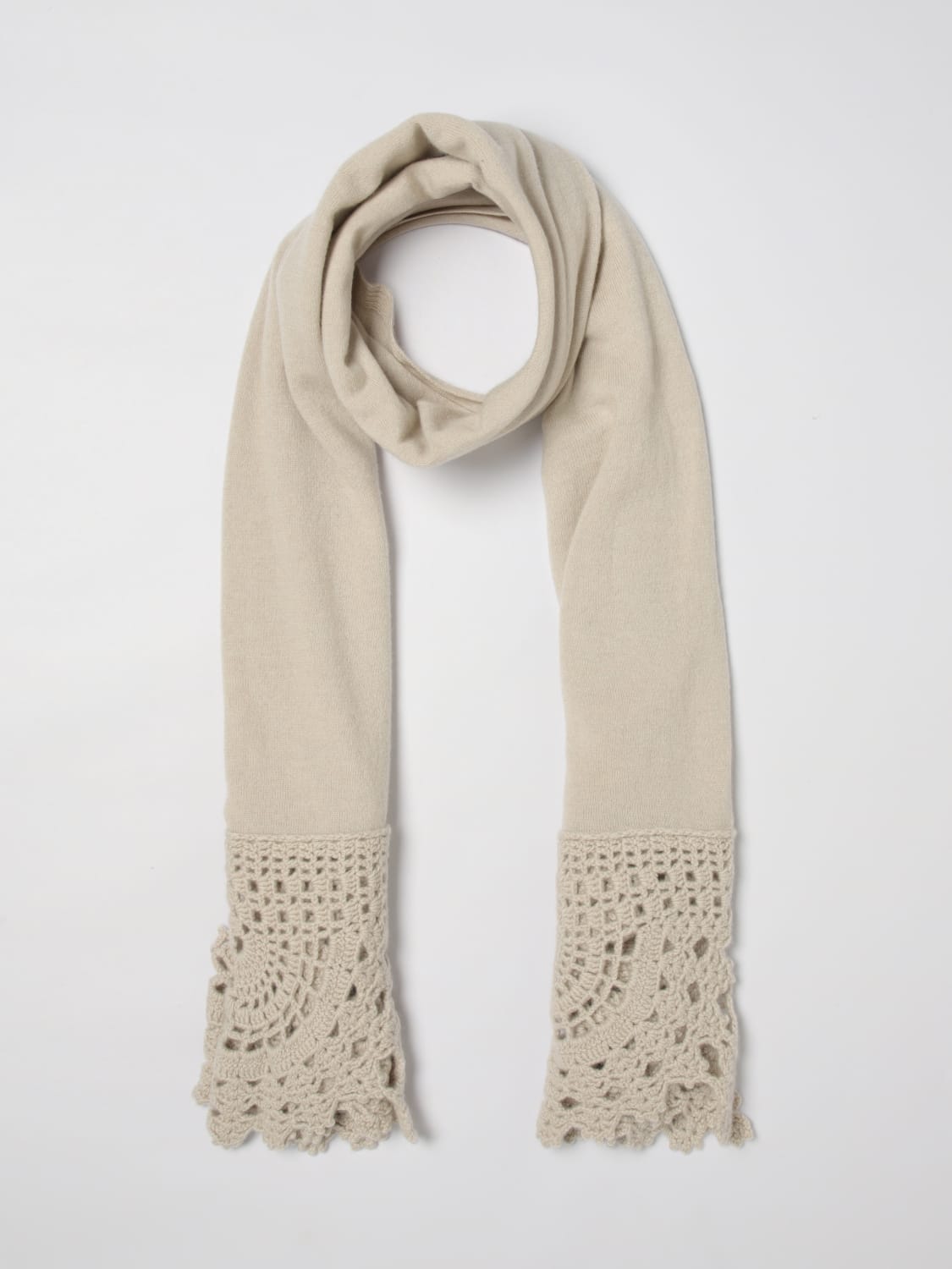 DRUMOHR SCARF: Scarf woman Drumohr, Beige - Img 2
